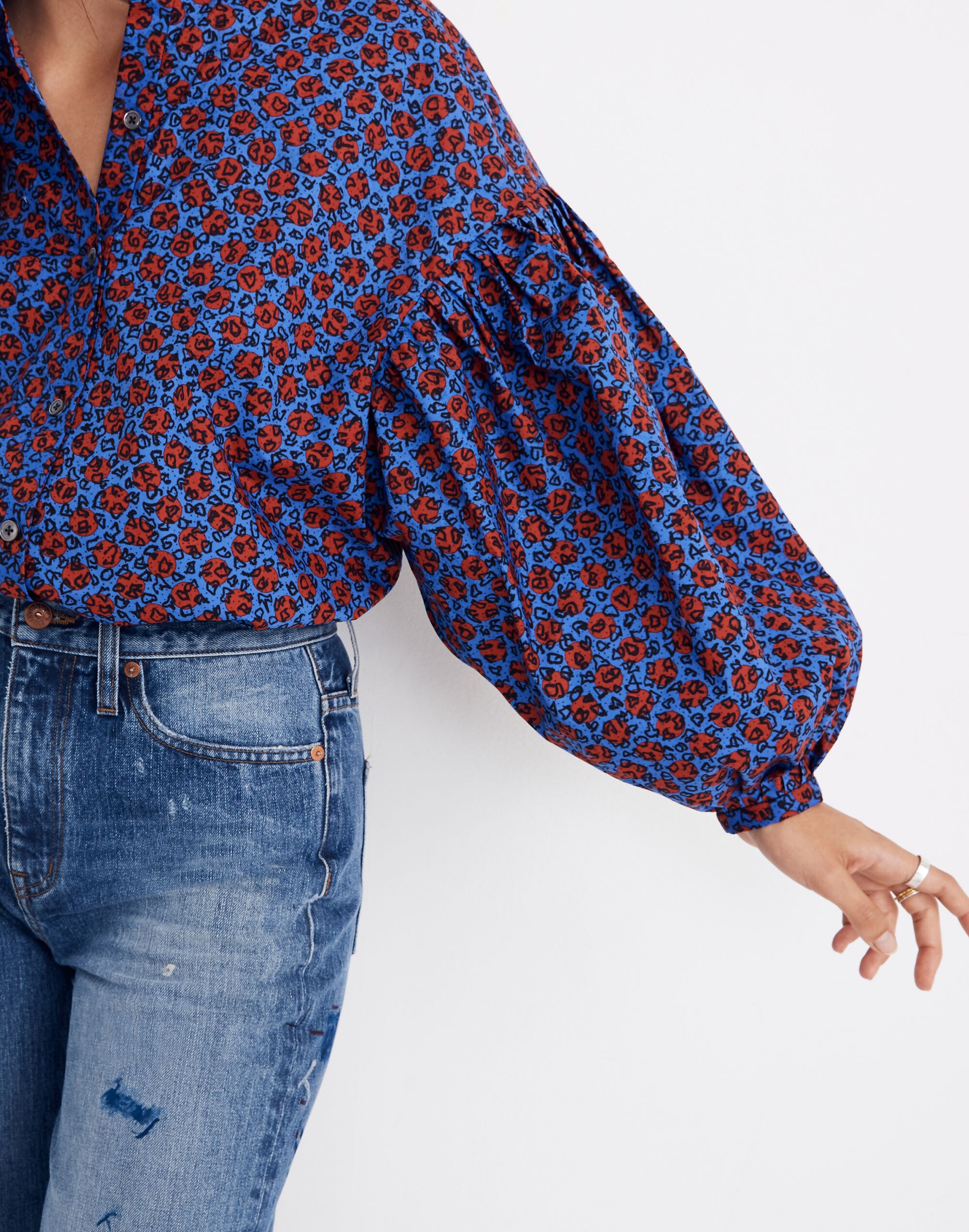 Whit&reg; Neely Shirt in Mark Print