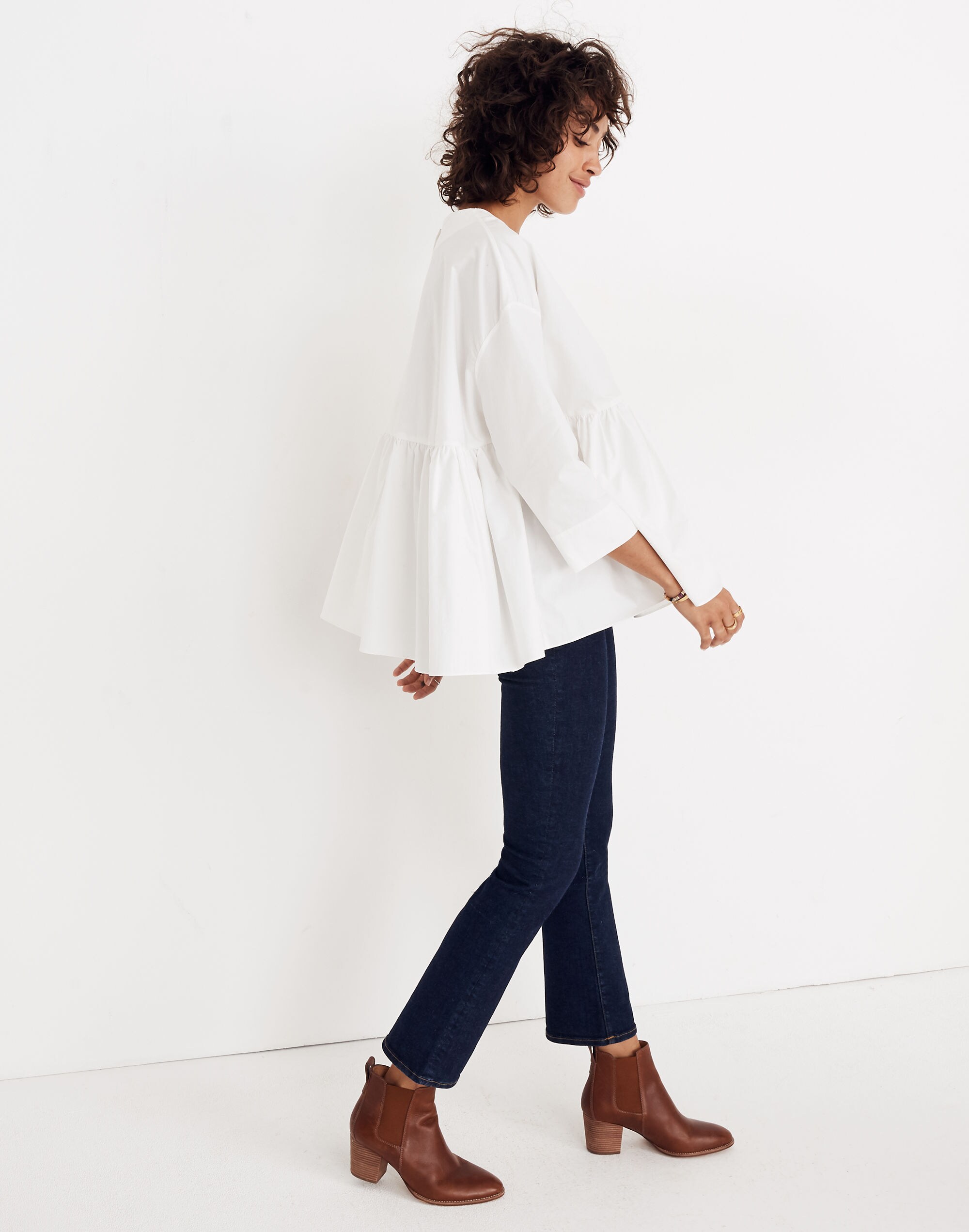 Whit&reg; Dalia Ruffle-Hem Top