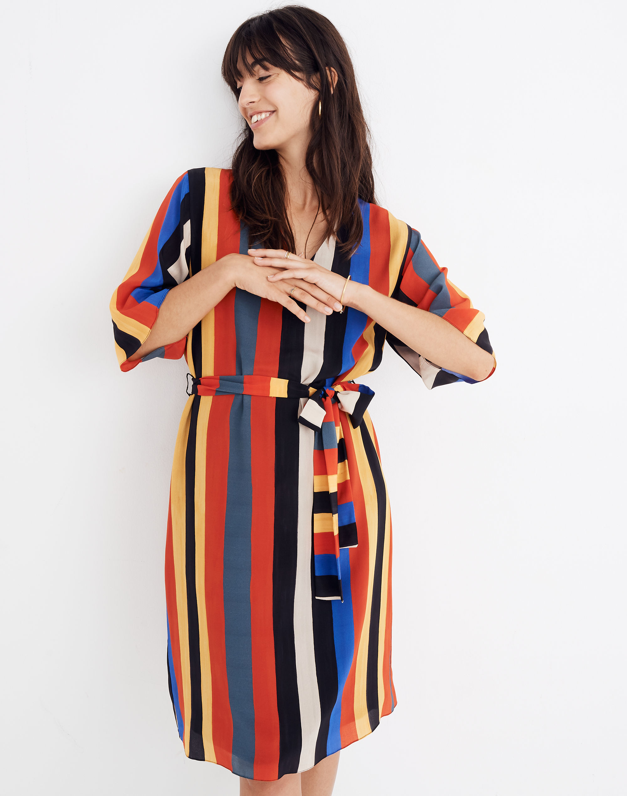 Whit&reg; Striped Pia Dress