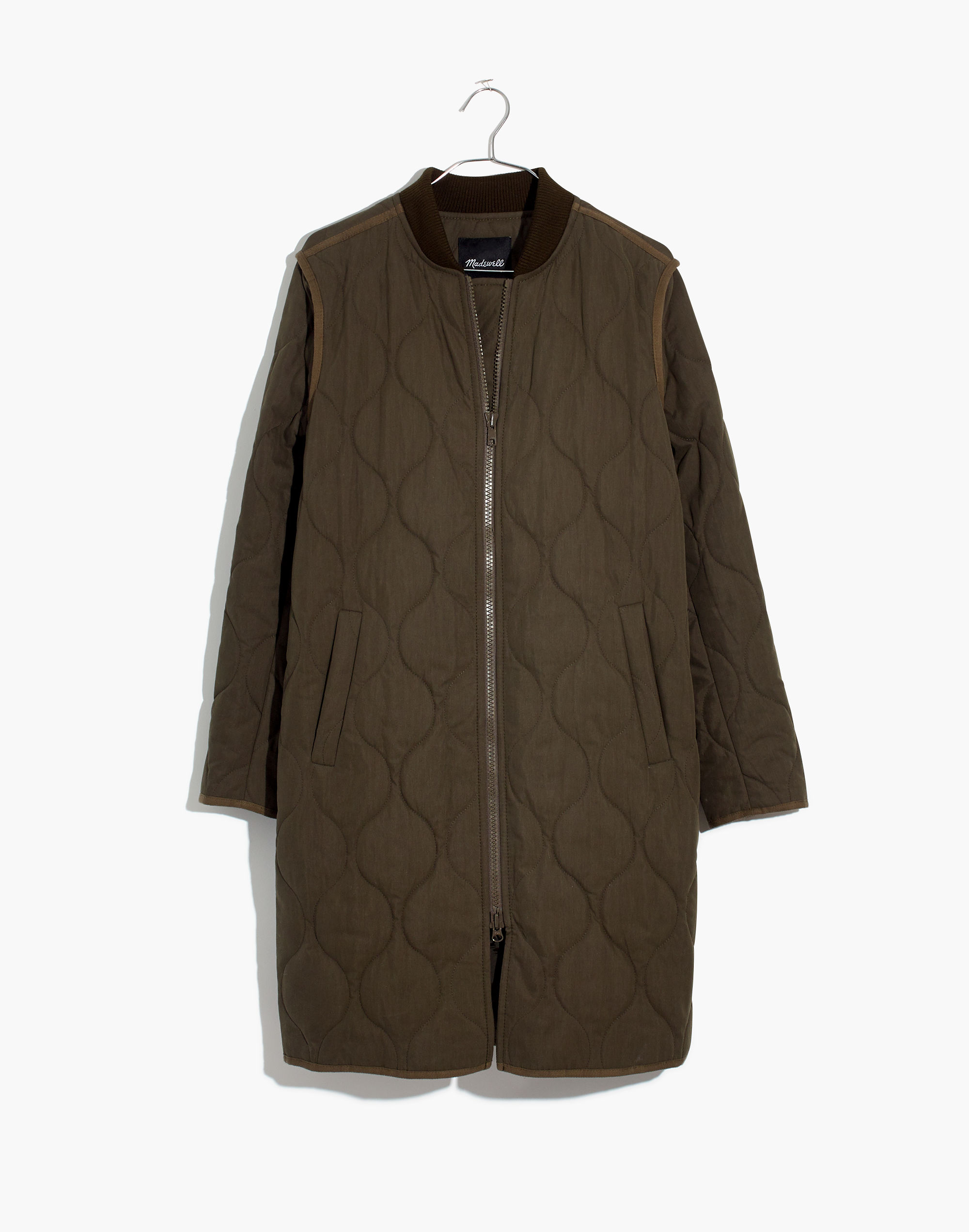 Quilted Military Coat