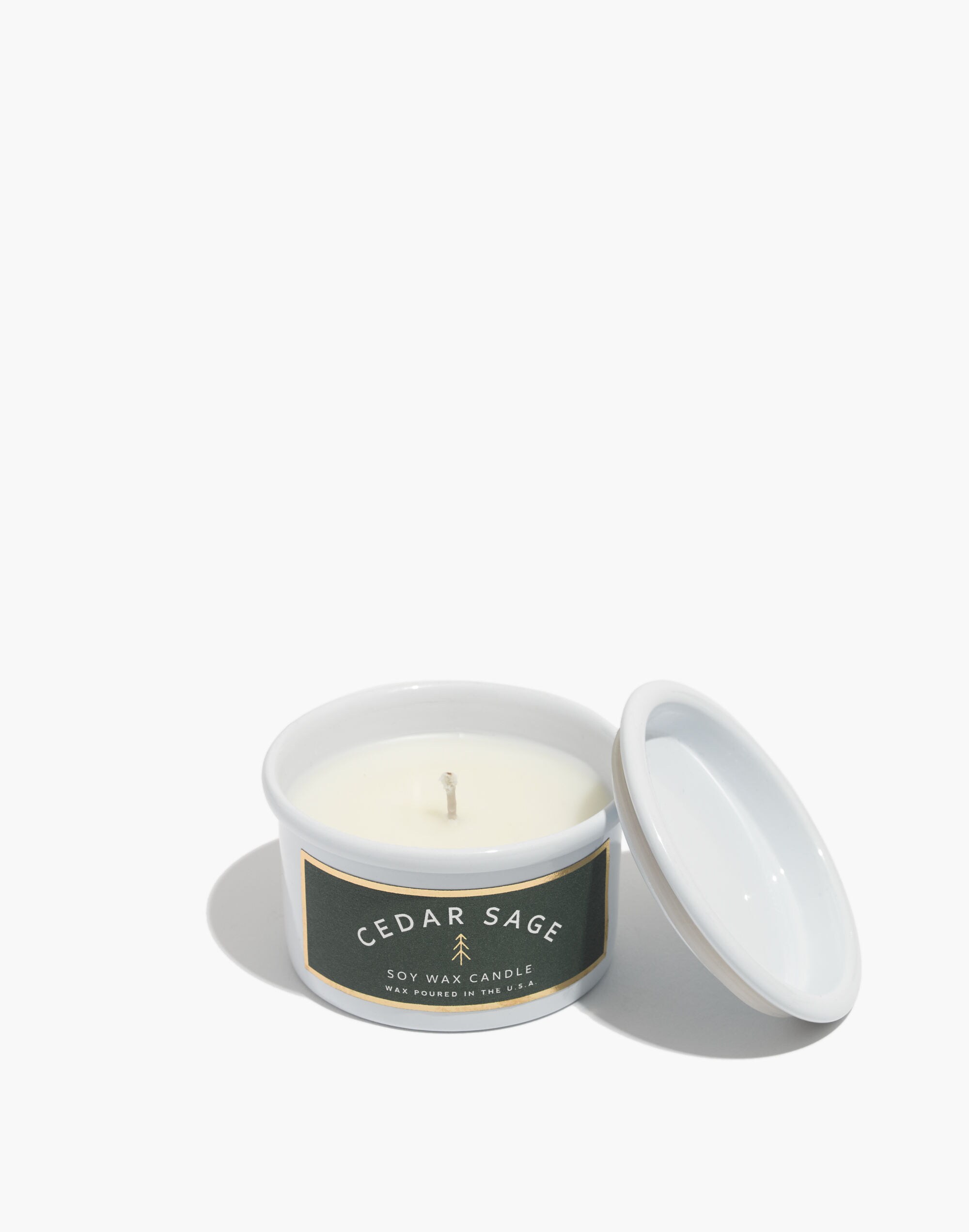 Mini Enamel Tumbler Candle