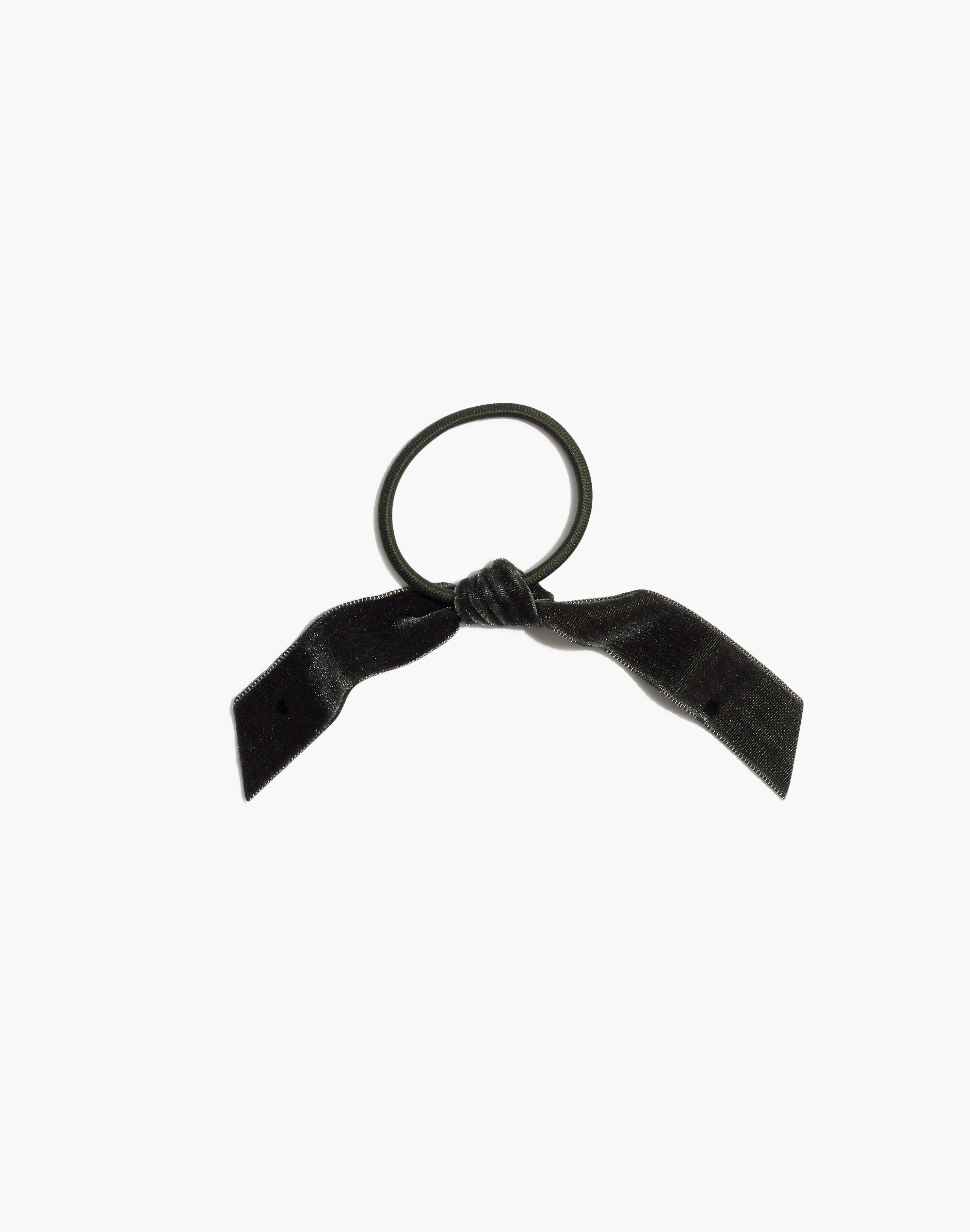 Knotted Velvet Hair Tie