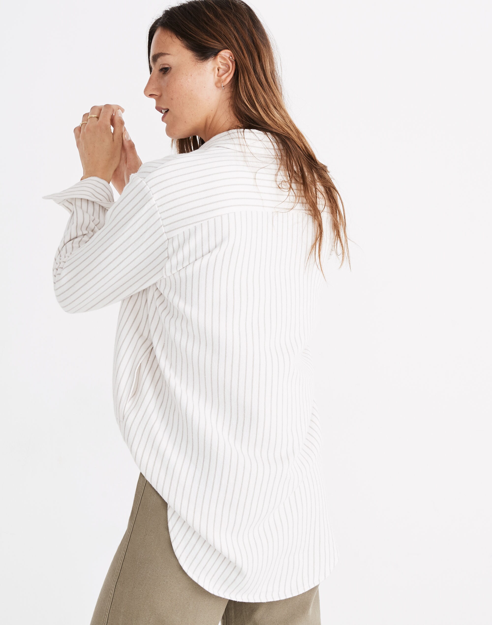 Flannel Sunday Shirt in Stripe