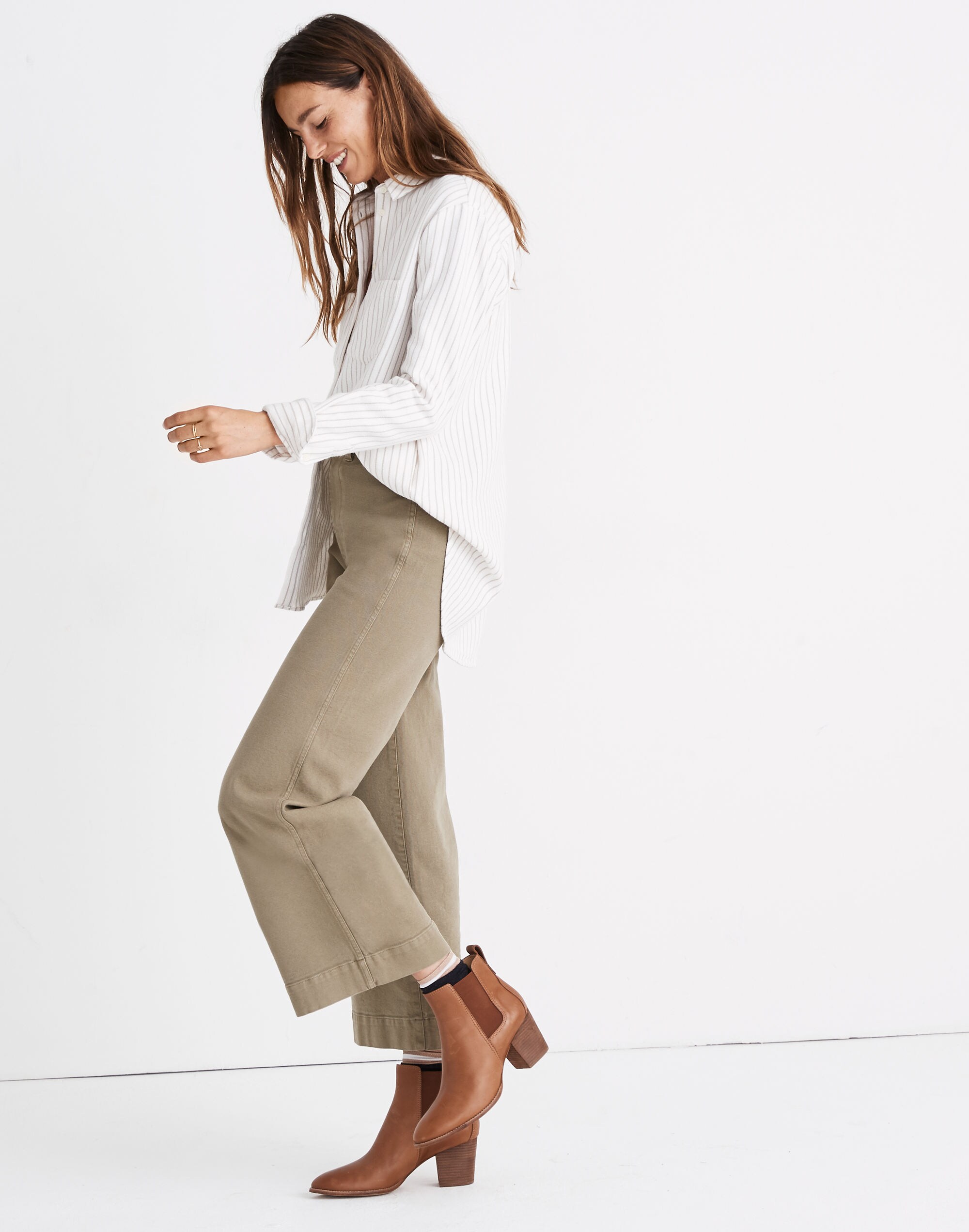 Flannel Sunday Shirt in Stripe