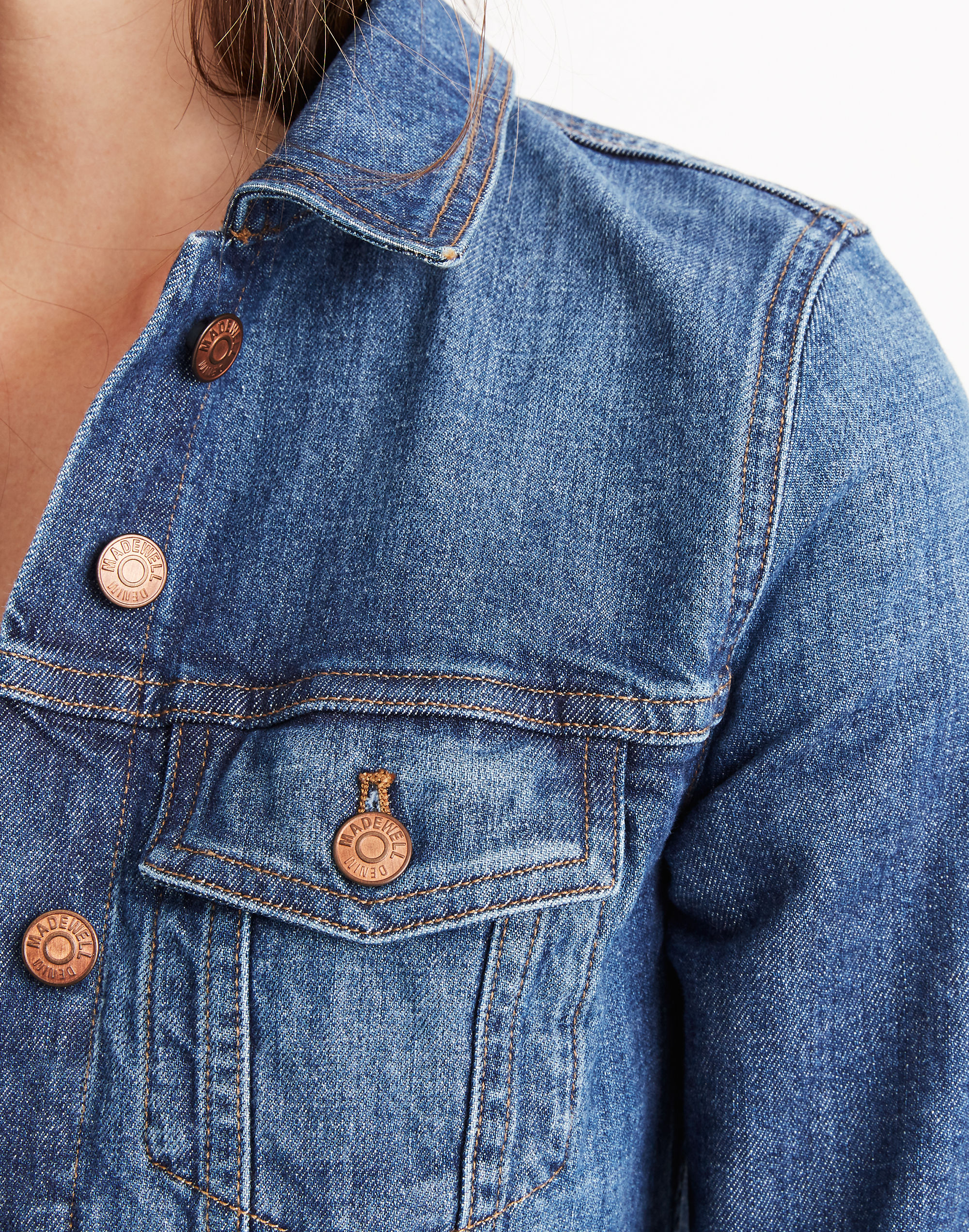 The Shrunken Stretch Jean Jacket: Eco Edition