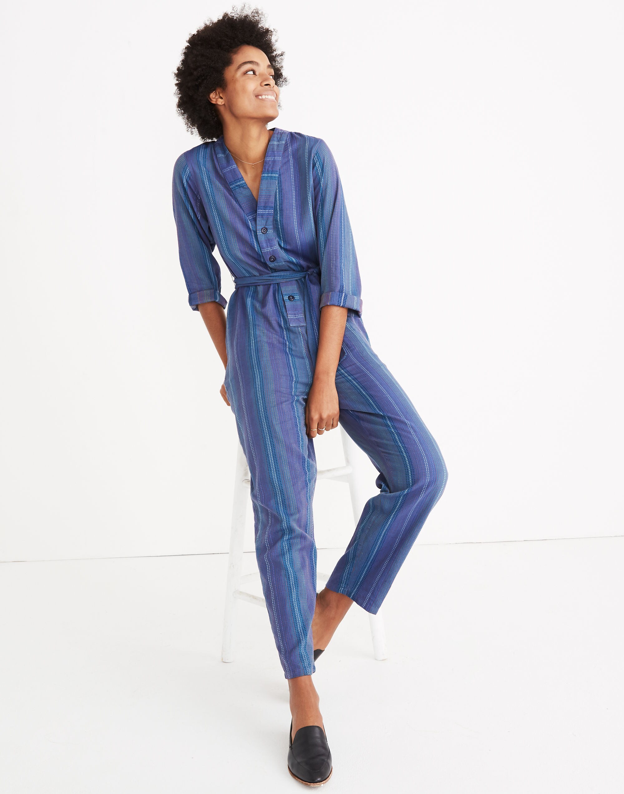 Ace&amp;Jig&trade; Striped Stella Jumpsuit