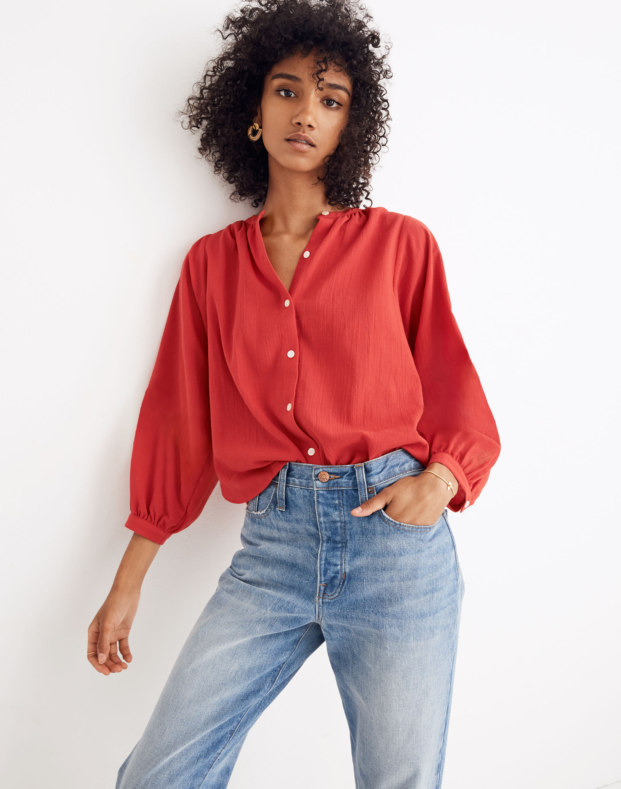 peasant top