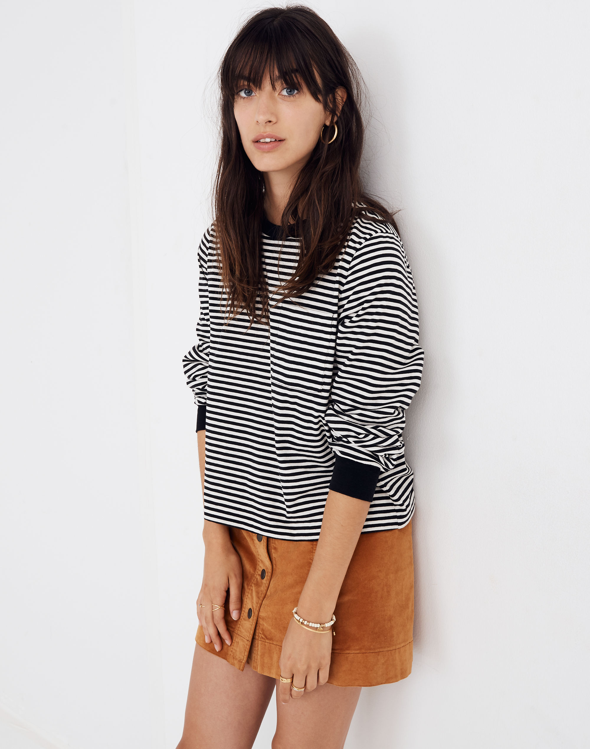 Striped Long-Sleeve Tee