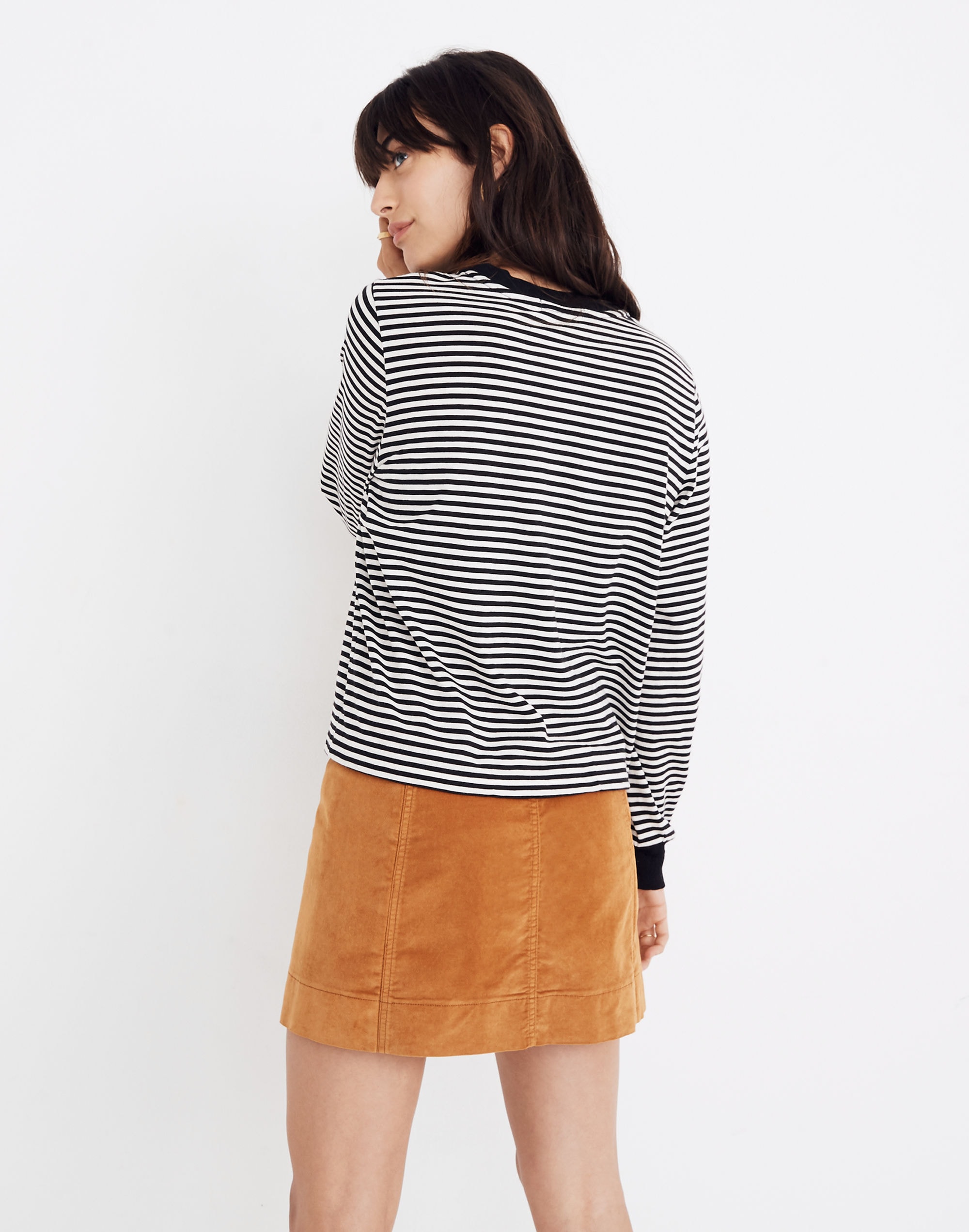 Striped Long-Sleeve Tee