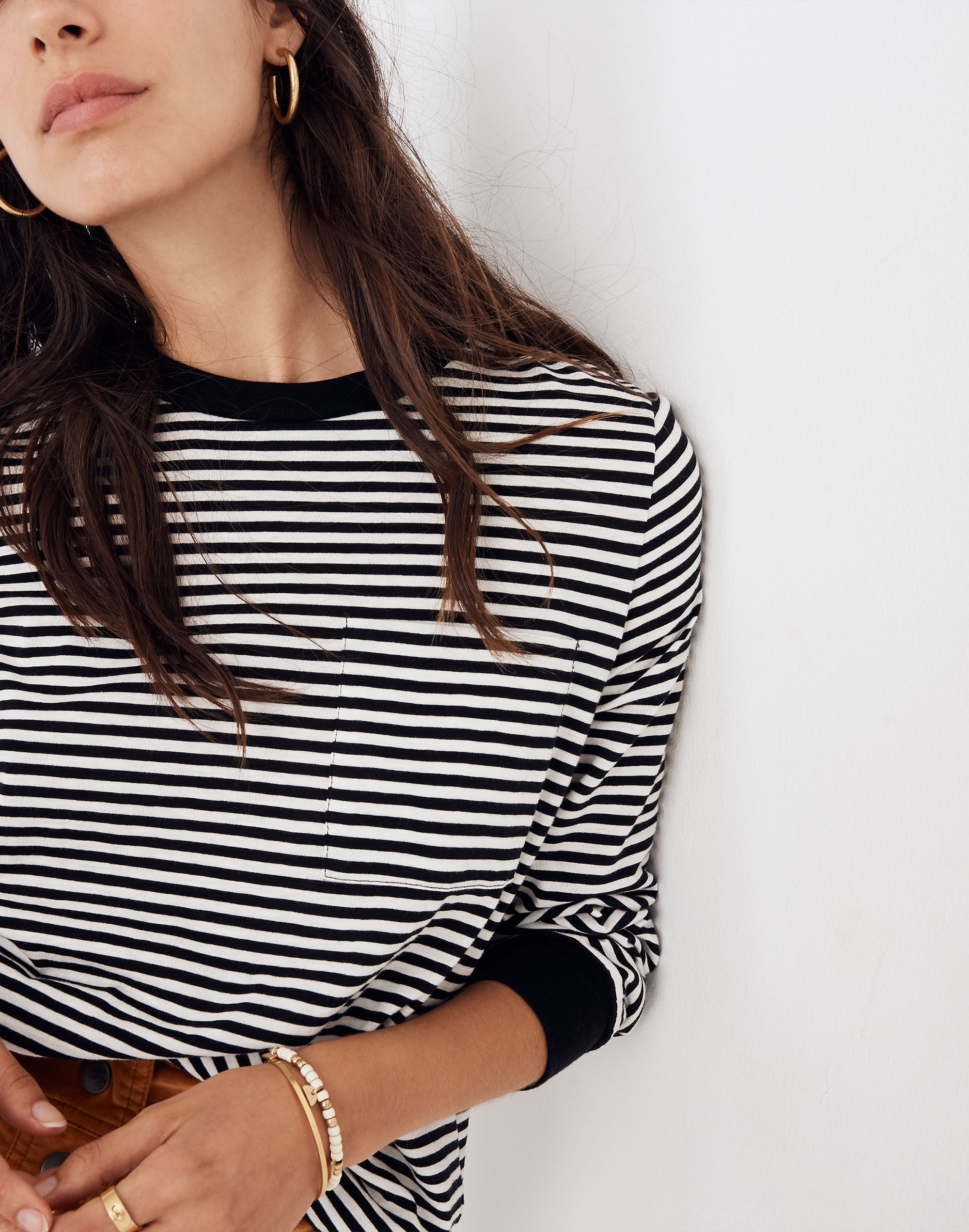 Striped Long-Sleeve Tee