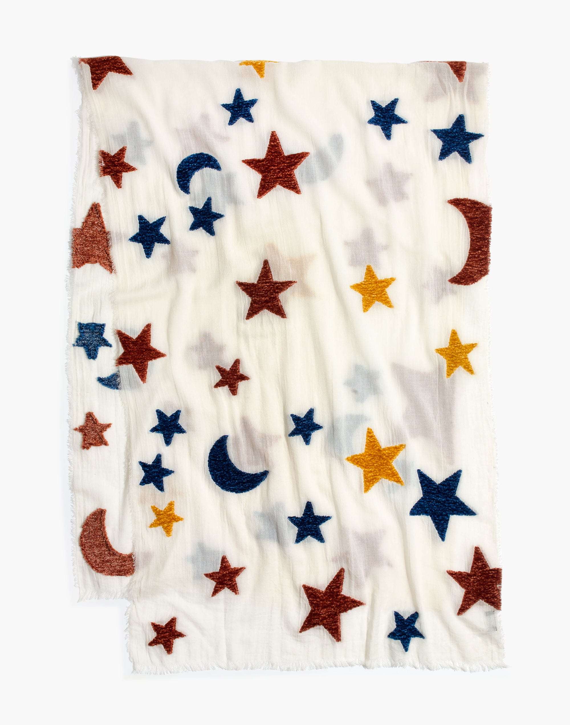 Starry Night Chenille Scarf