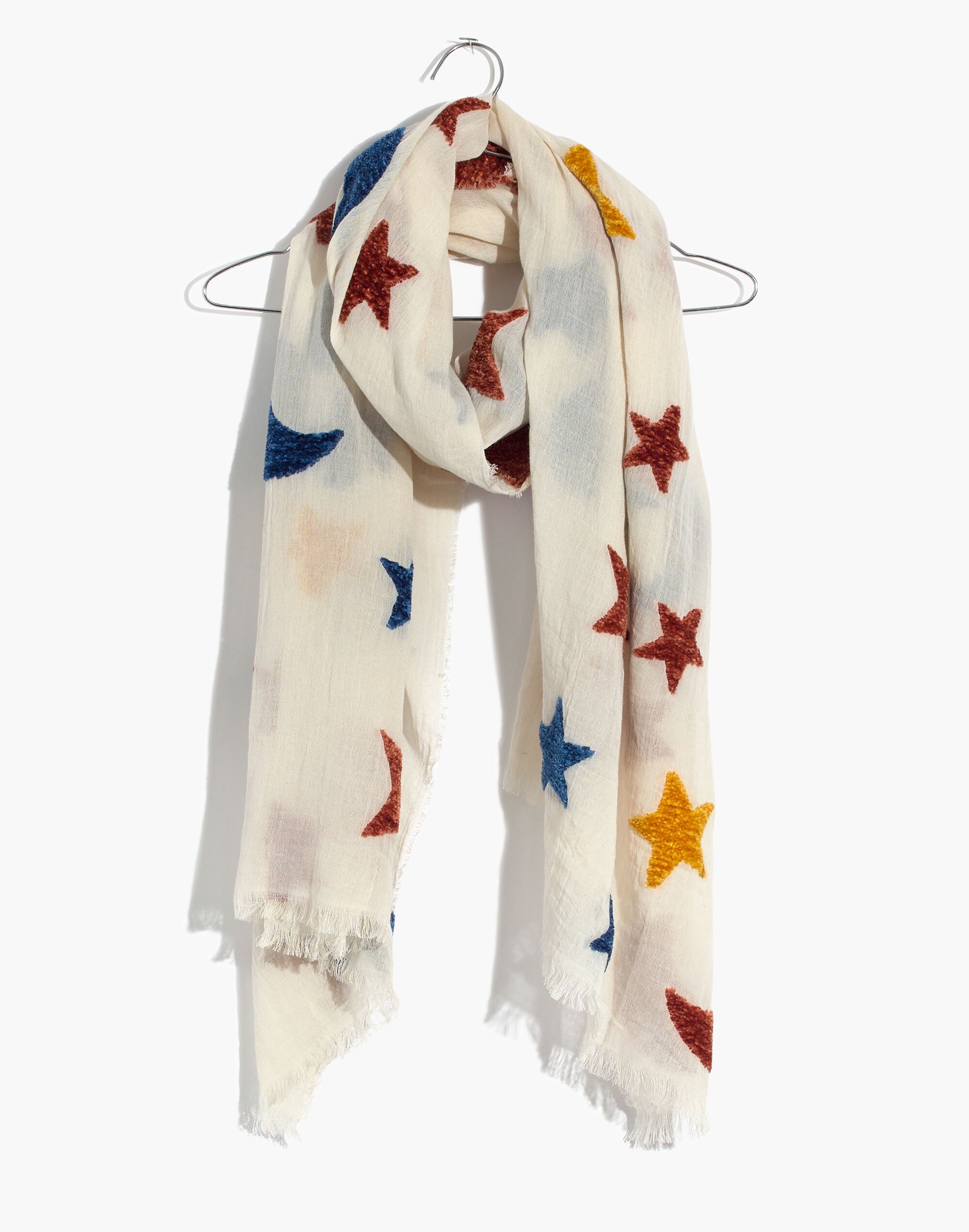 Starry Night Chenille Scarf