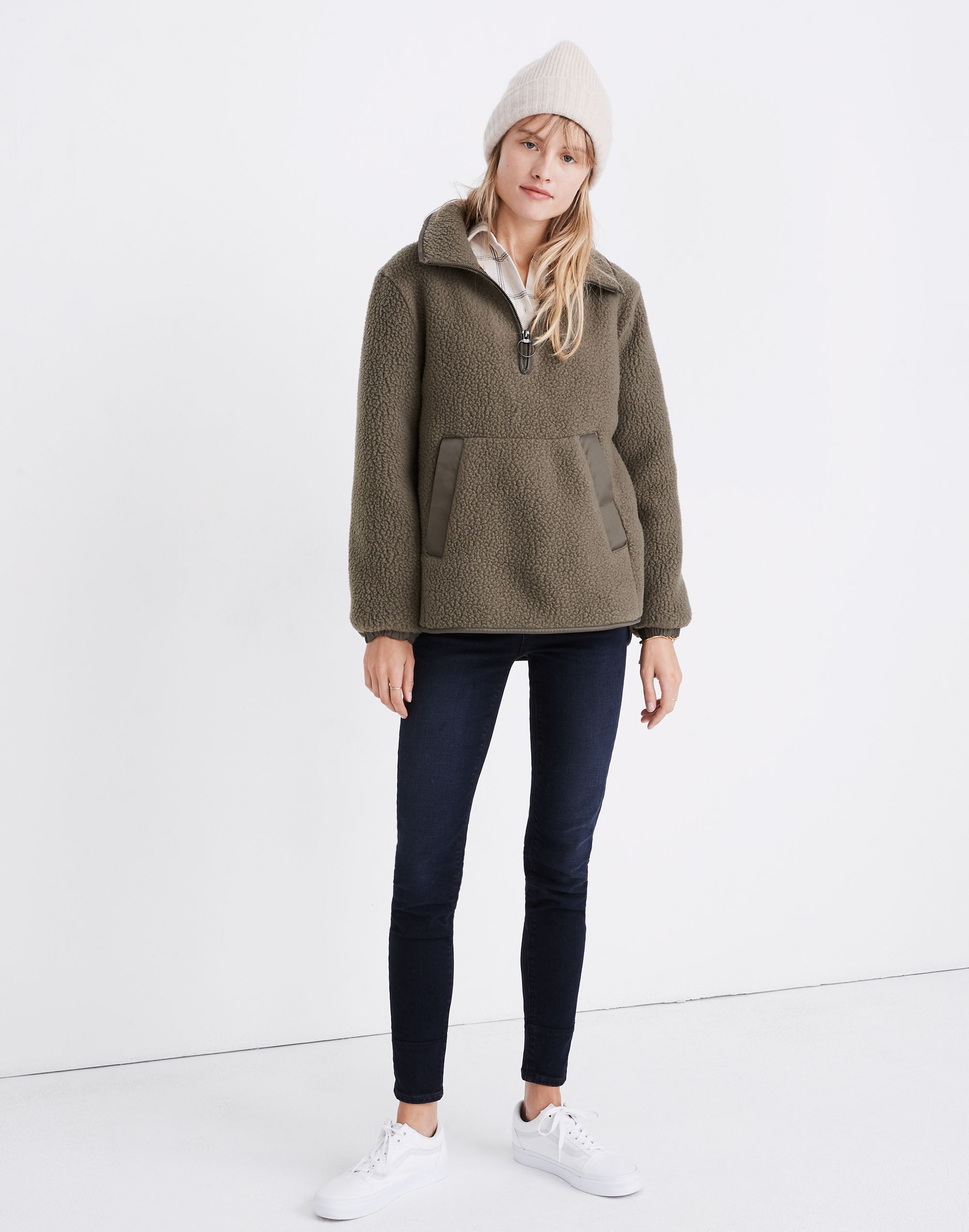 Polartec&reg; Fleece Popover Jacket