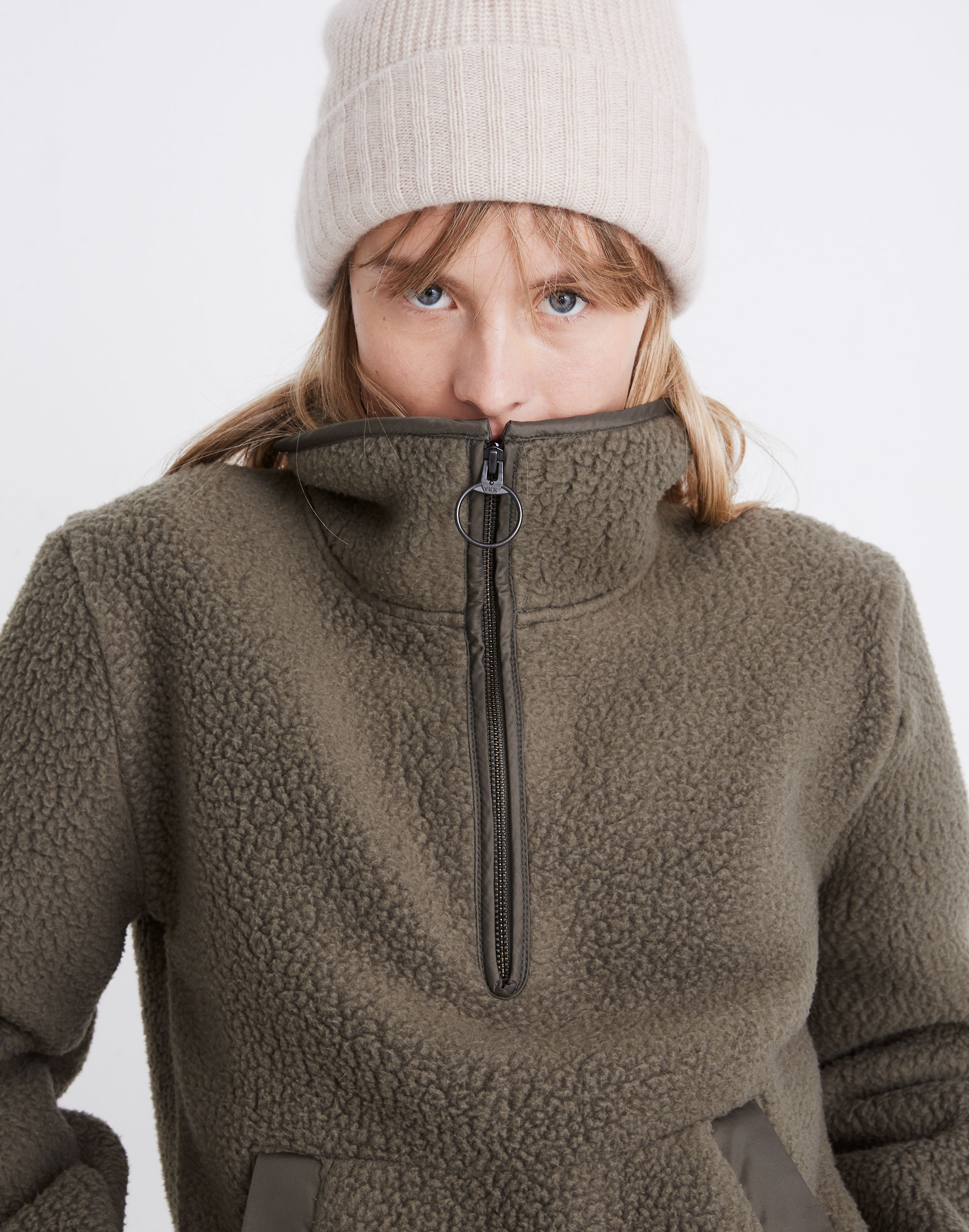 Polartec&reg; Fleece Popover Jacket