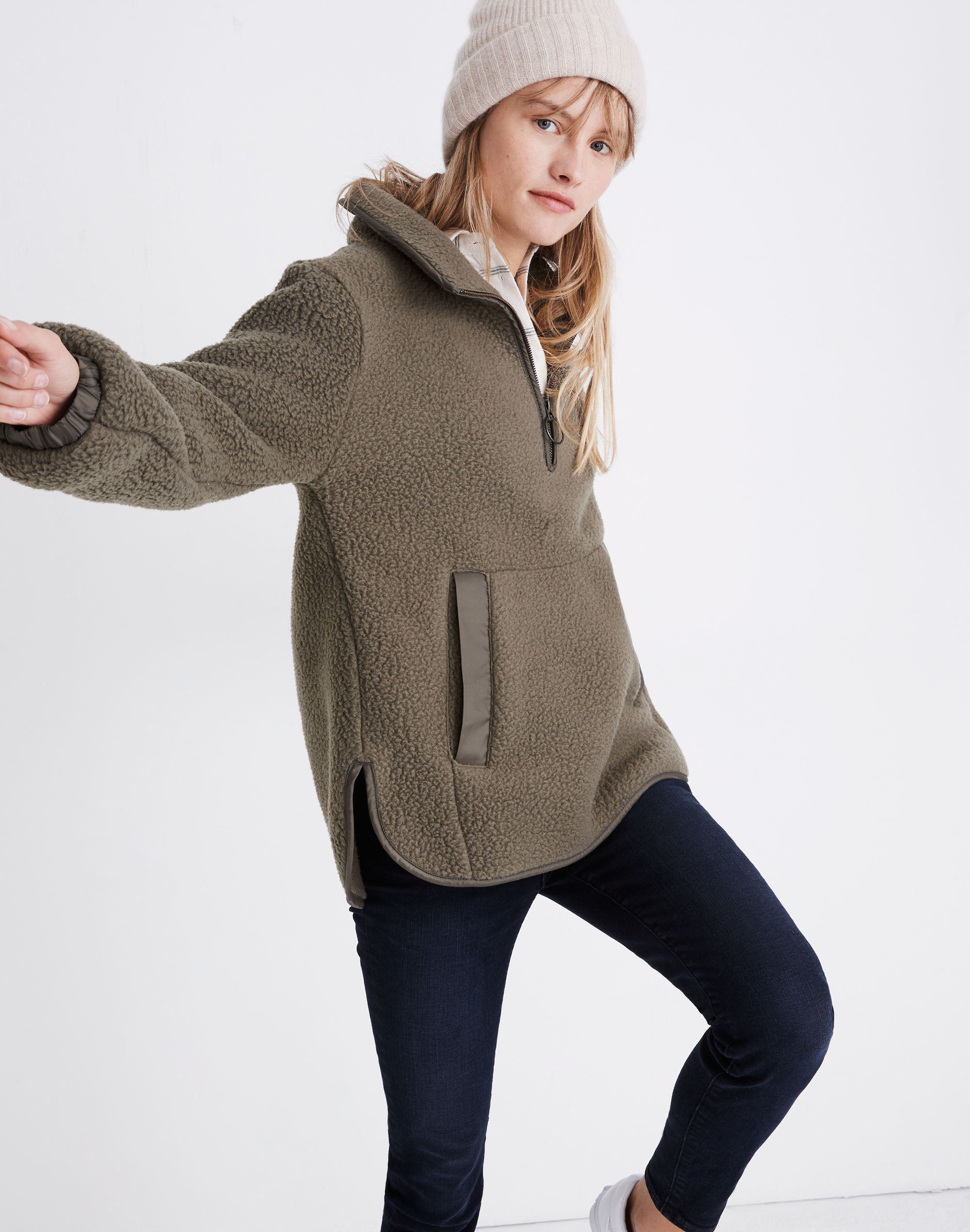 Polartec&reg; Fleece Popover Jacket