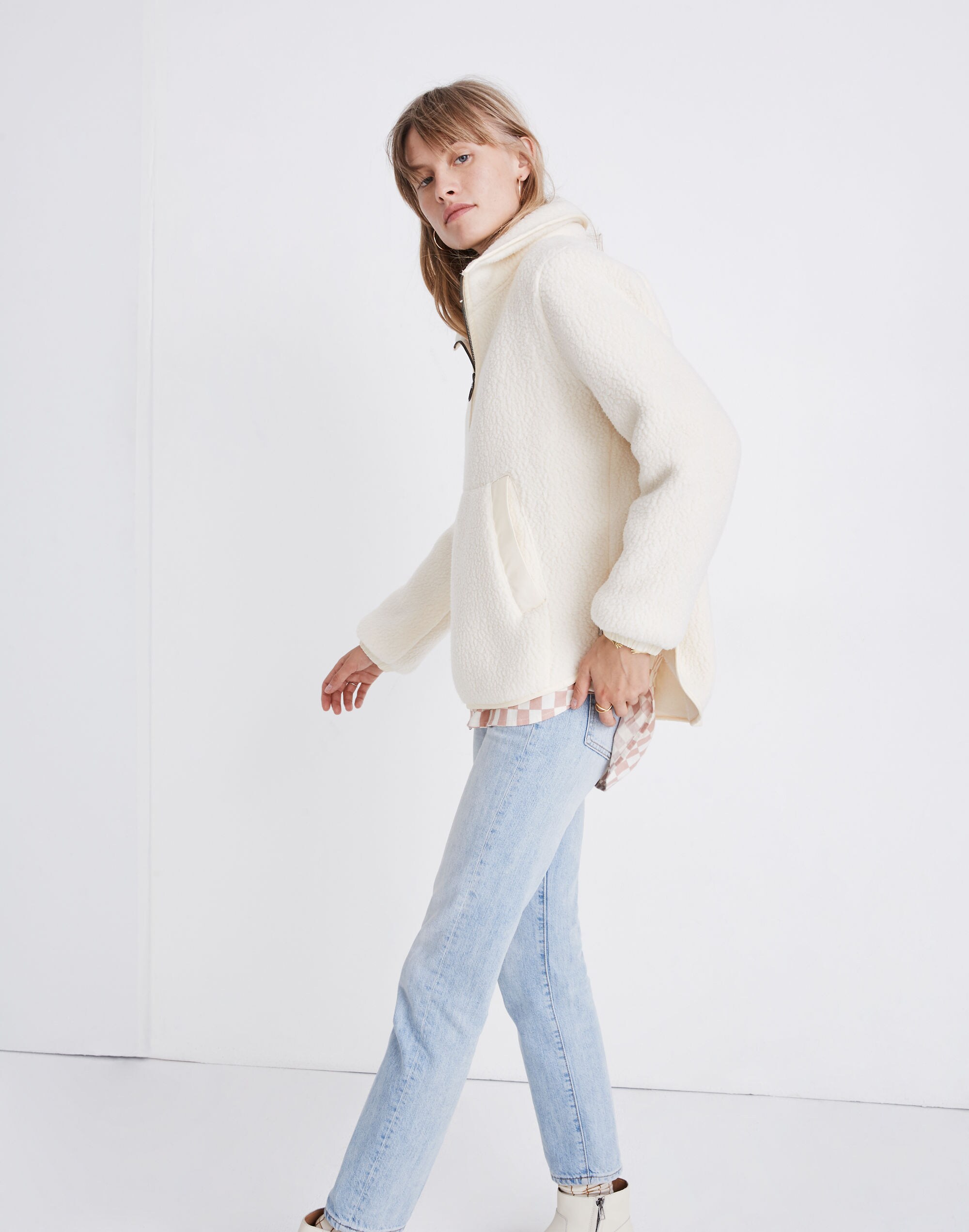 Polartec&reg; Fleece Popover Jacket