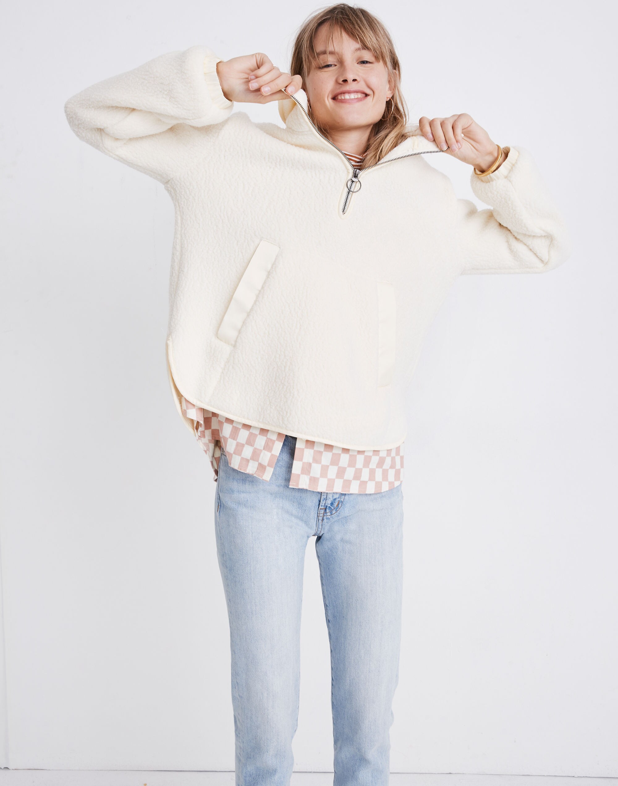 Polartec&reg; Fleece Popover Jacket