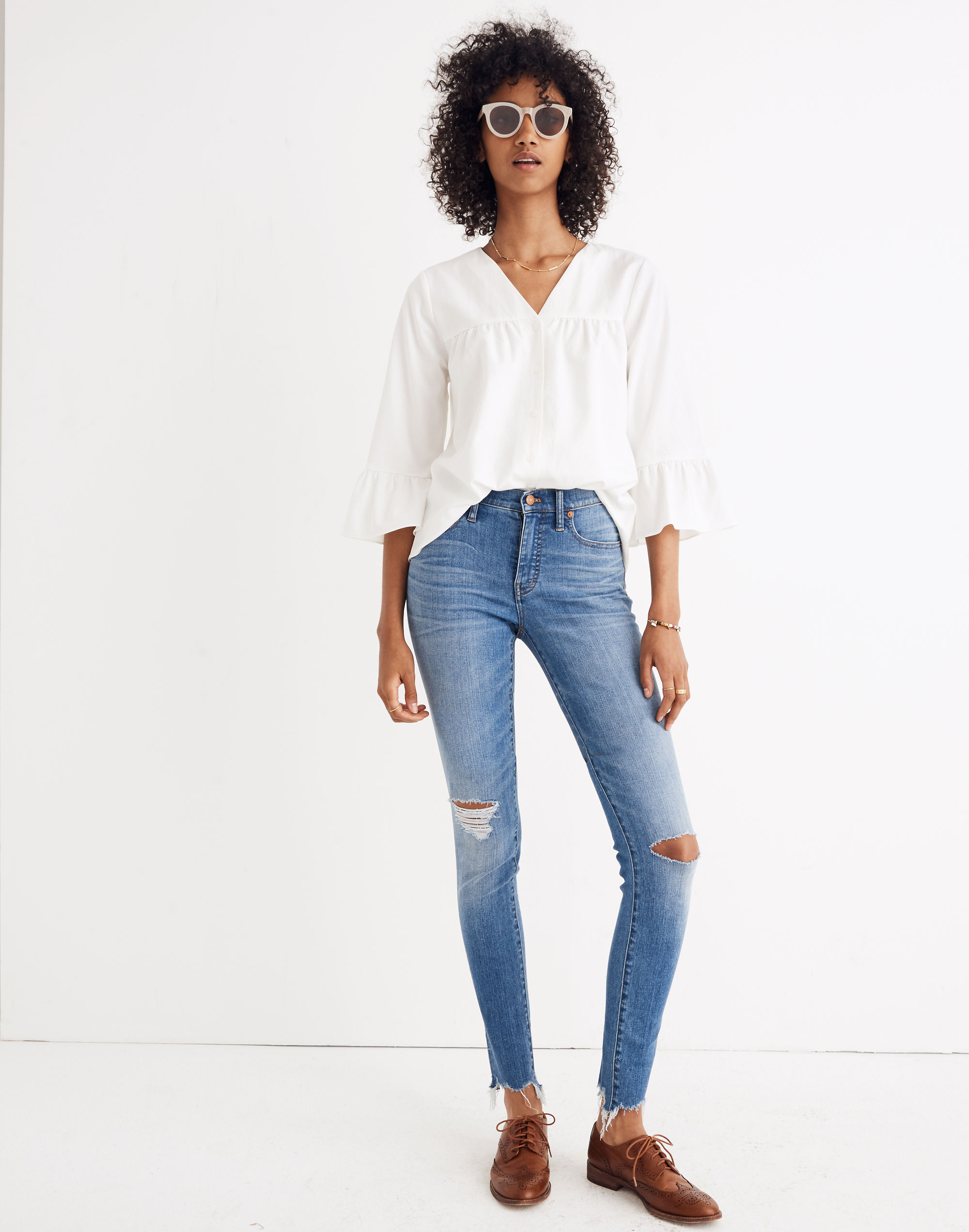 veranda bell-sleeve shirt