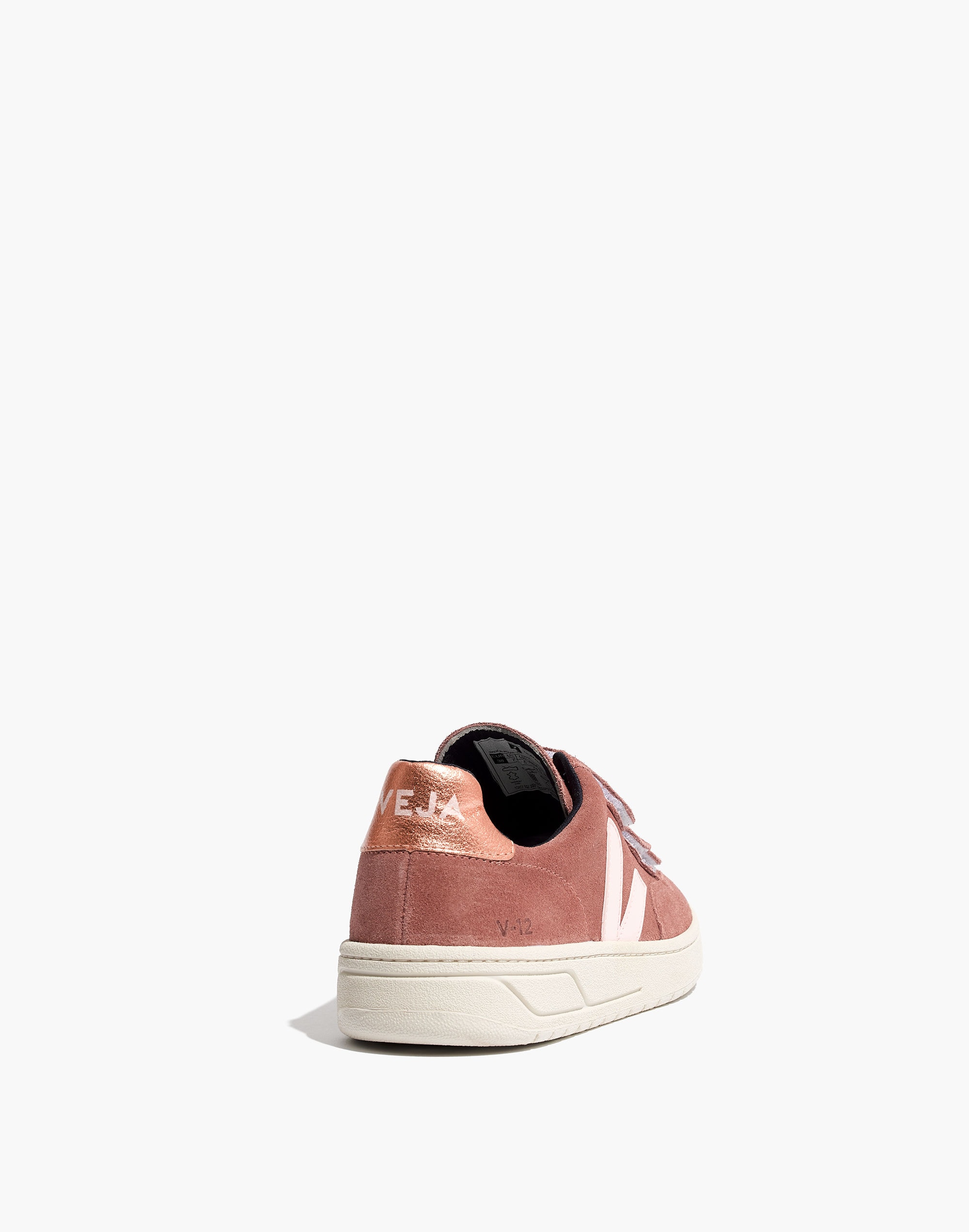 Veja&trade; V-12 Velcro&reg; Sneakers in Dried Petal