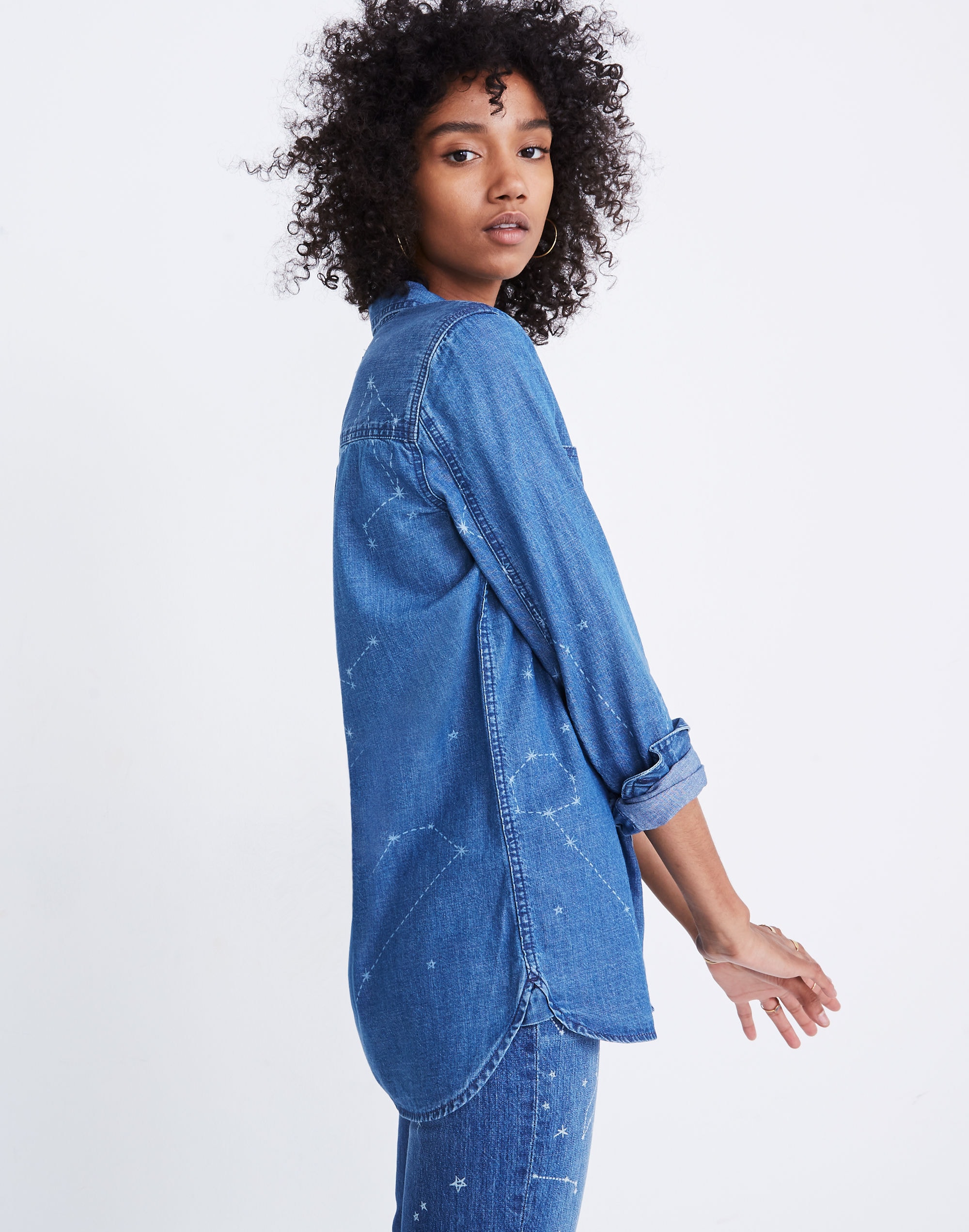 Denim Classic Ex-Boyfriend Shirt: Comet Edition