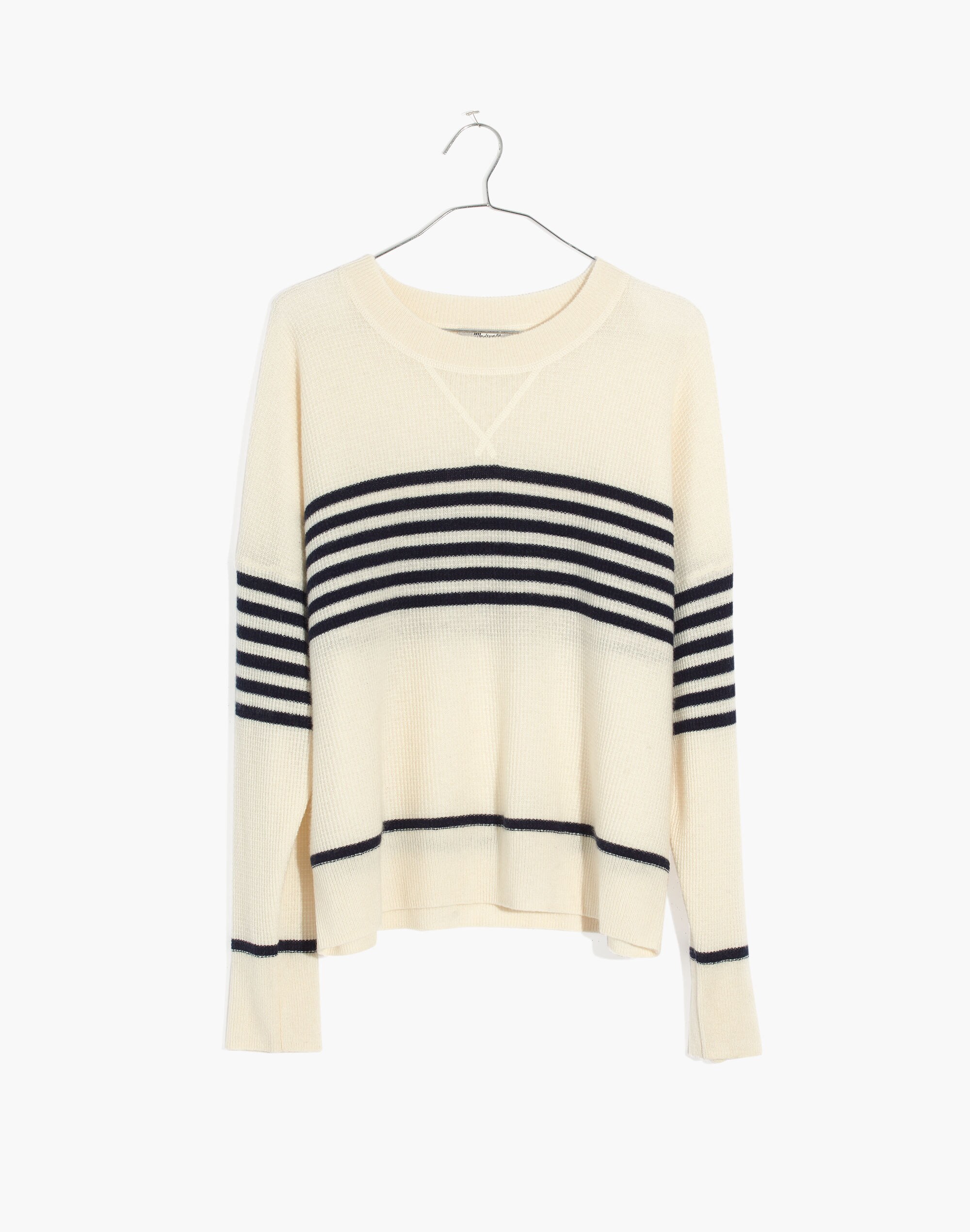 Cashmere Sweatshirt in Nautical Stripe