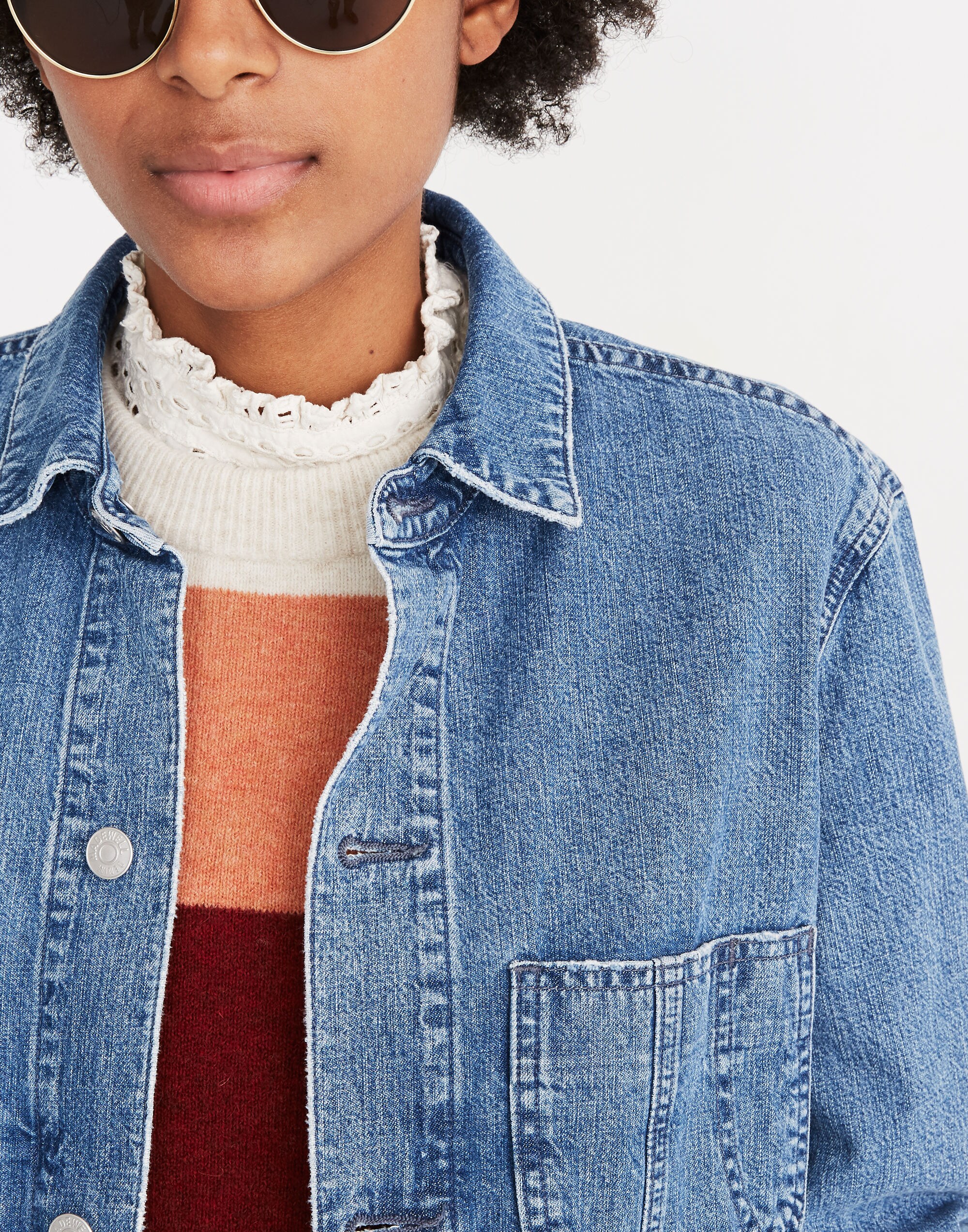 Selvedge Denim Chore Coat