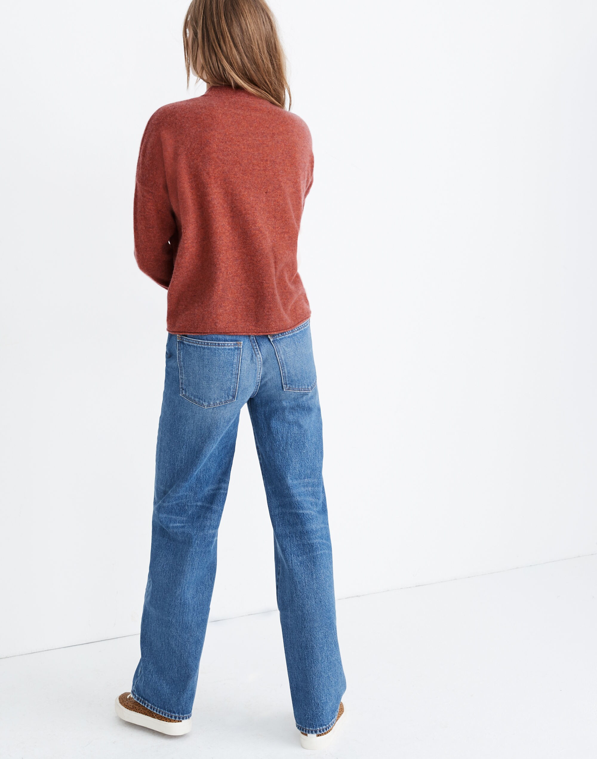 Cashmere Mockneck Sweater