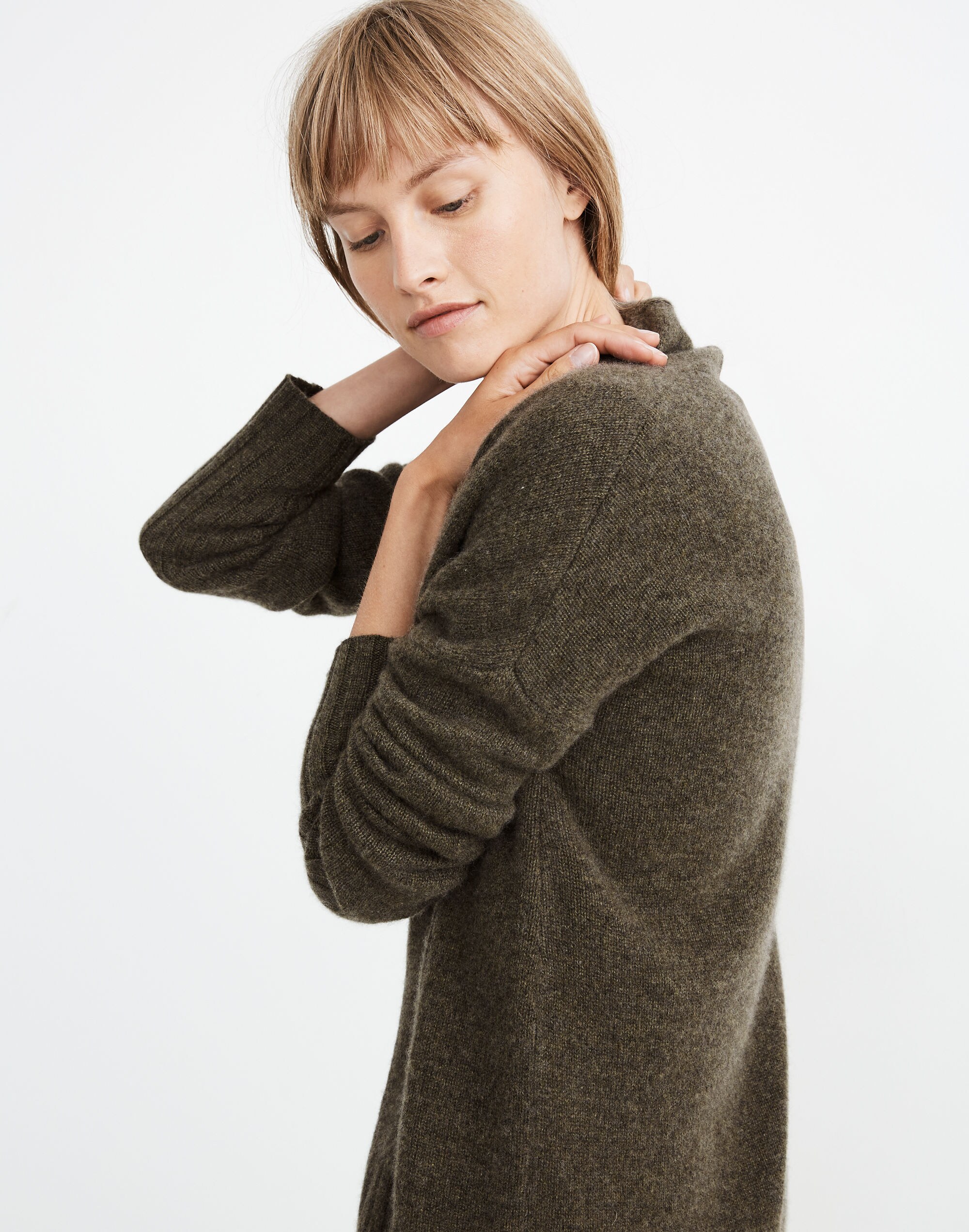 Cashmere Shawl-Collar Cardigan Sweater