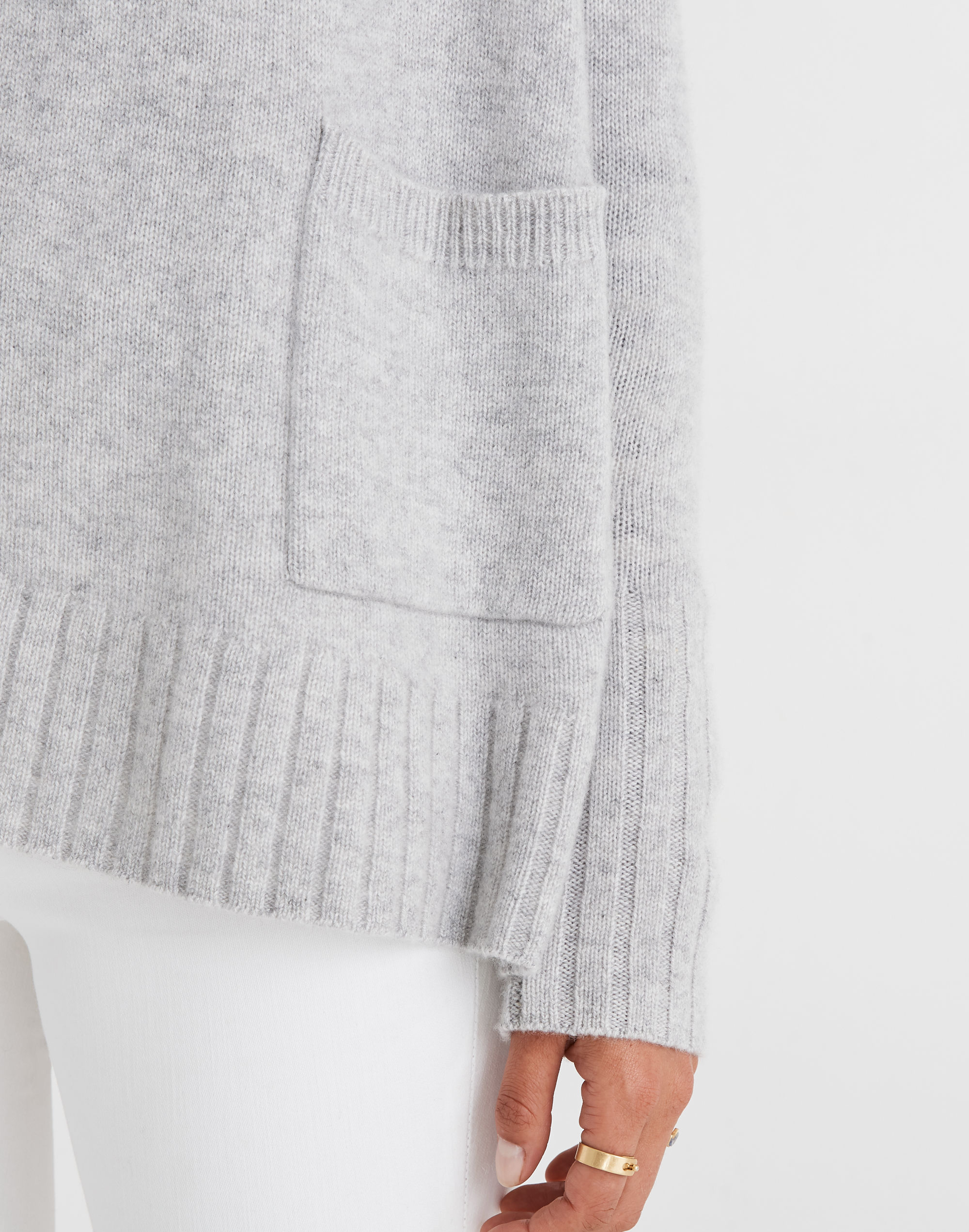 Cashmere Shawl-Collar Cardigan Sweater