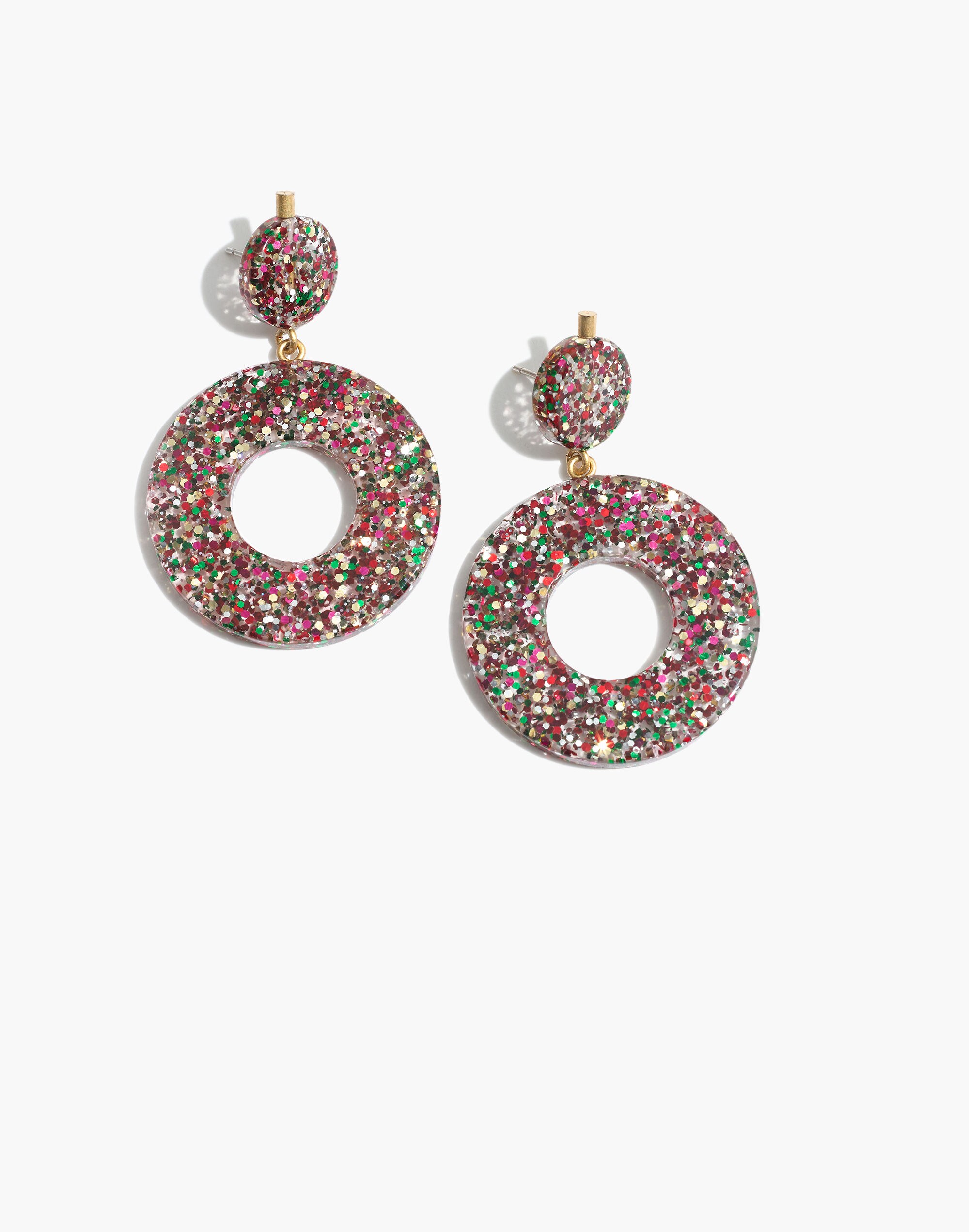 Circle Statement Earrings
