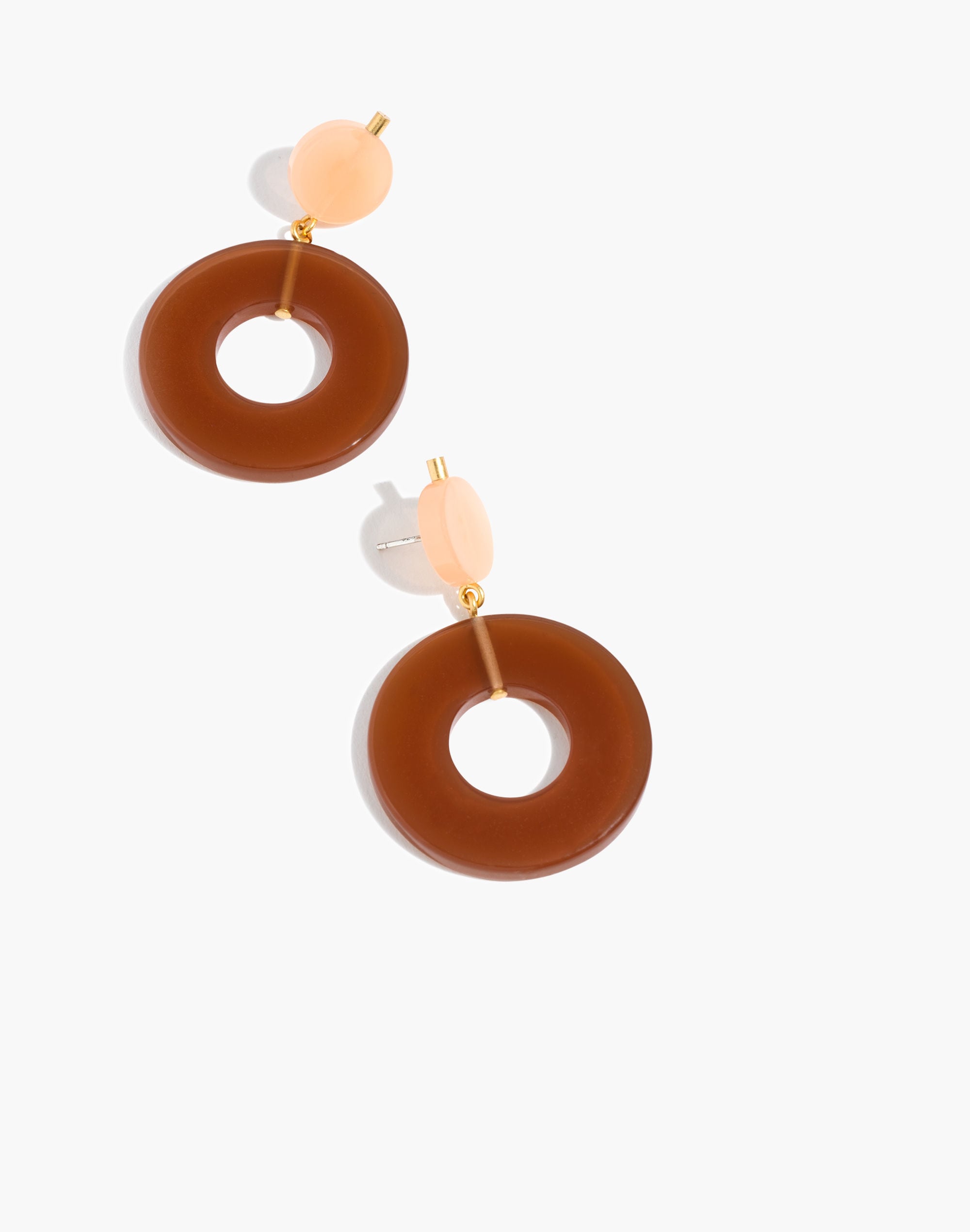 Circle Statement Earrings