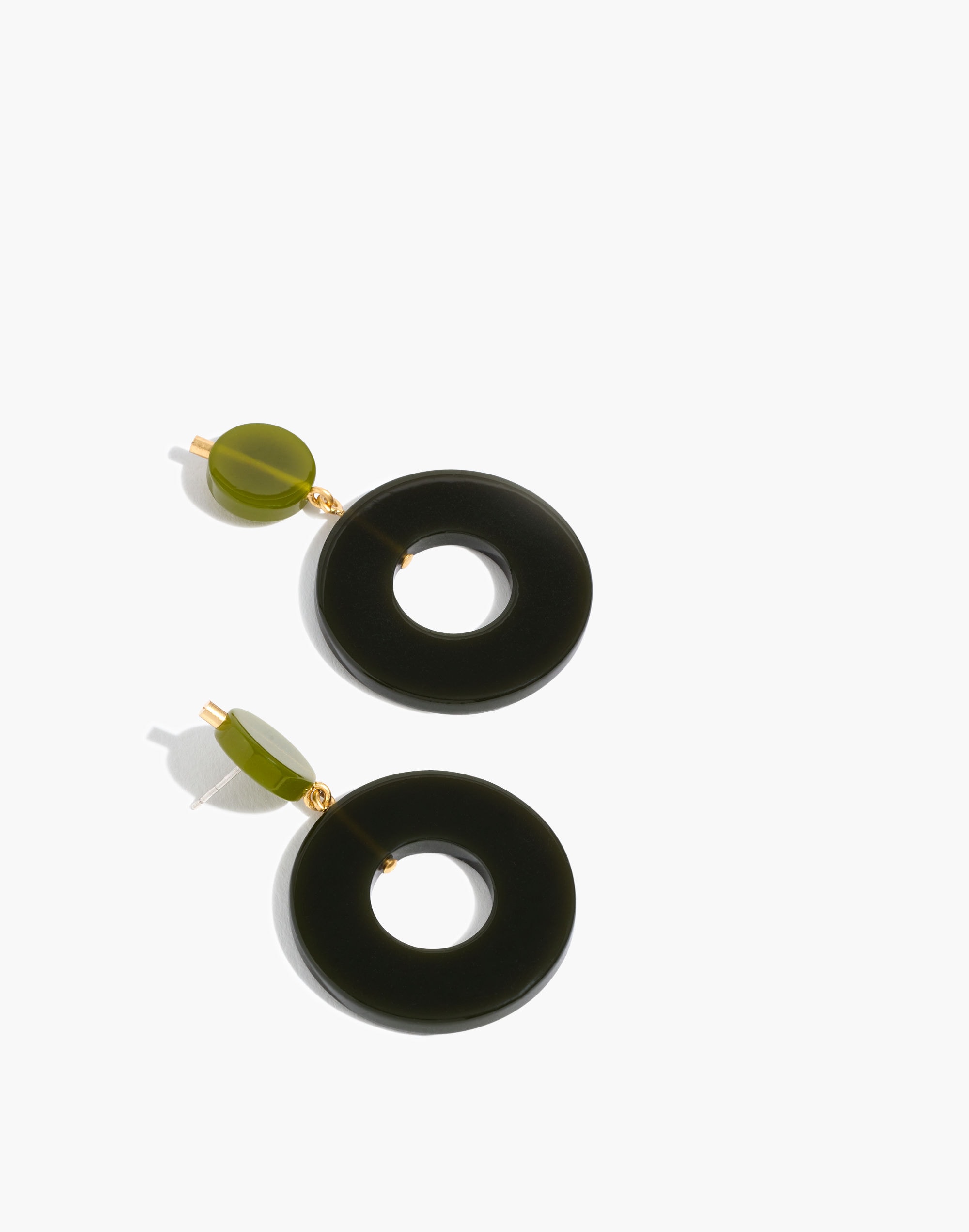 Circle Statement Earrings