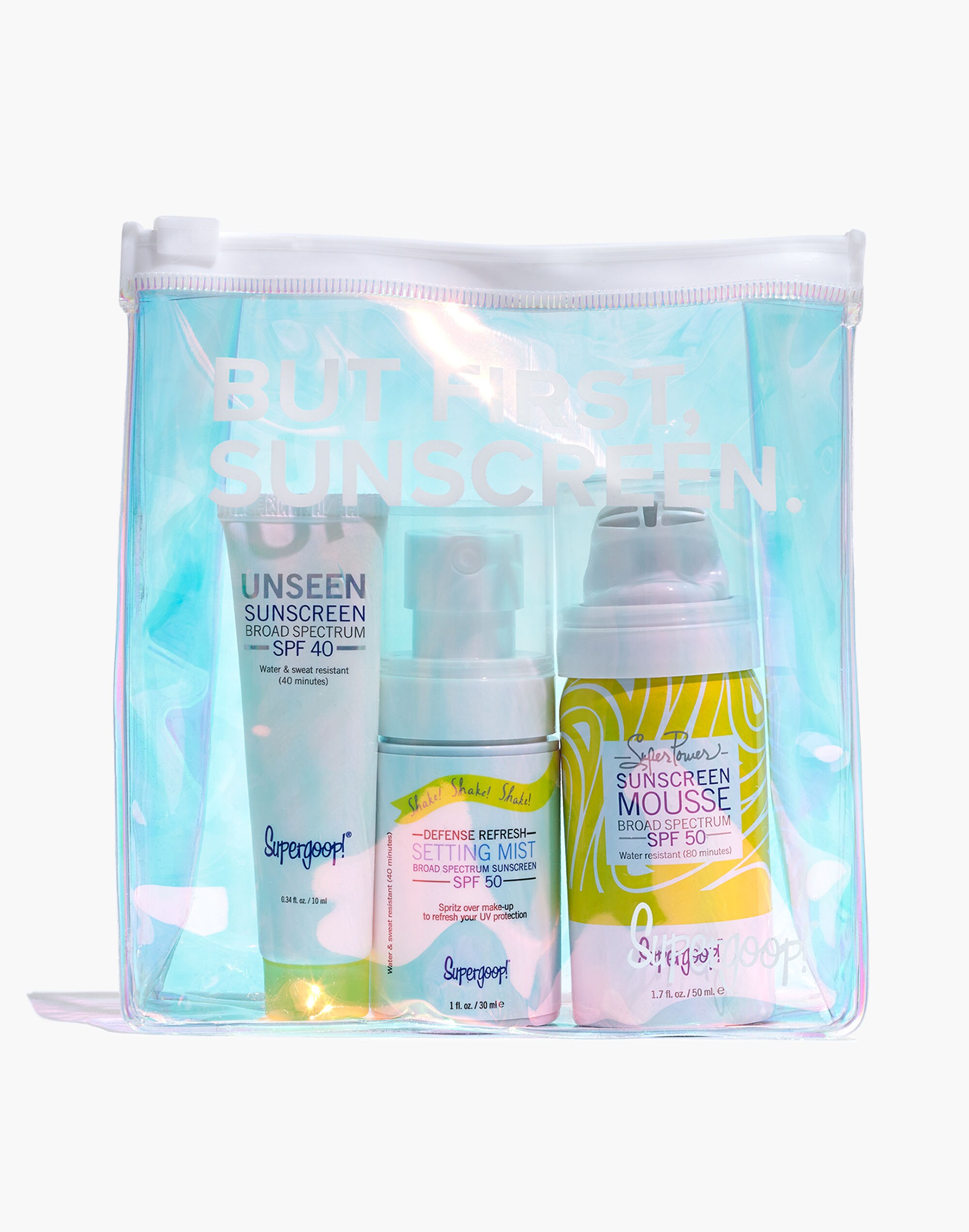 Supergoop!&reg; But First, Sunscreen Mini Kit