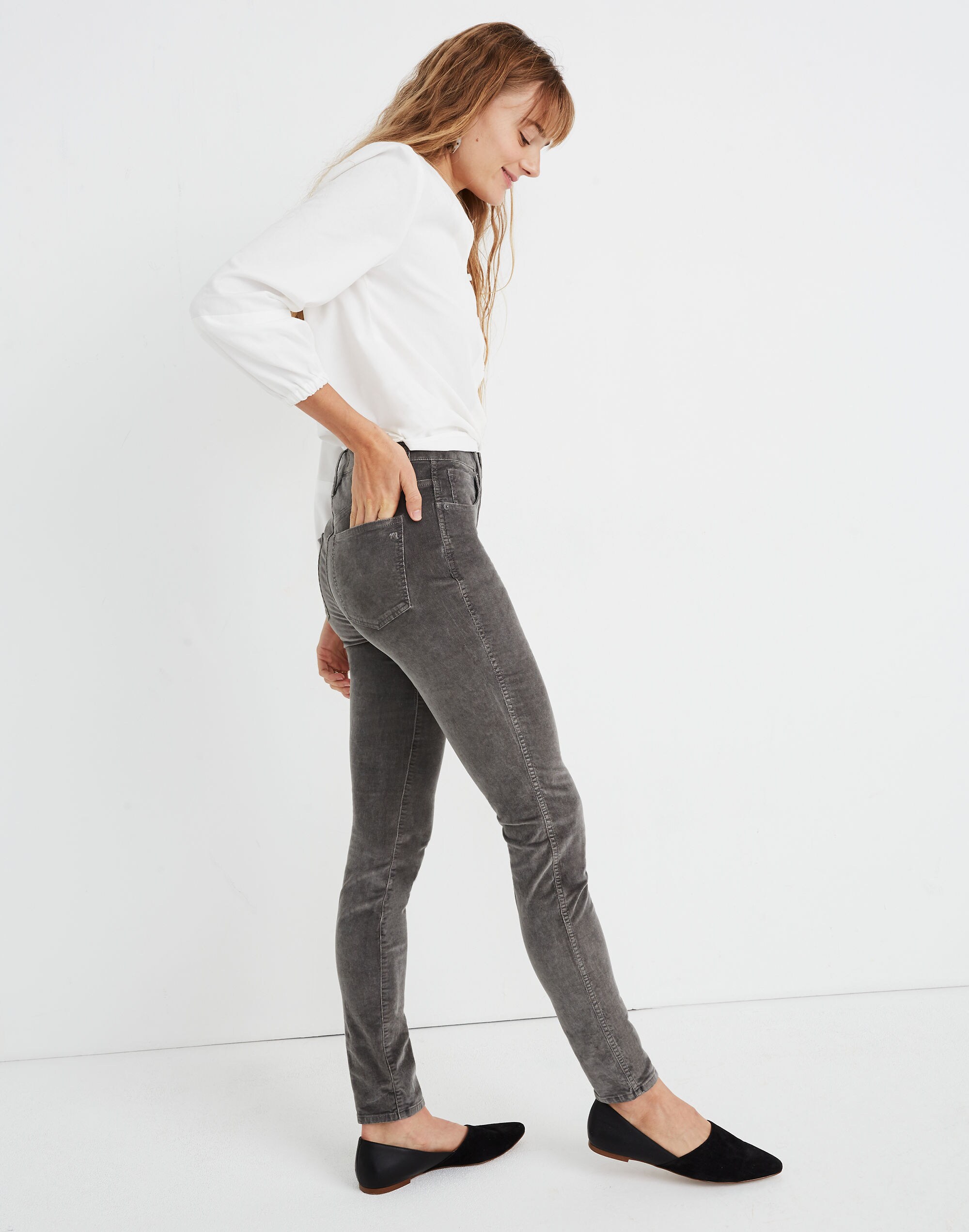 10" High-Rise Skinny Jeans: Corduroy Edition