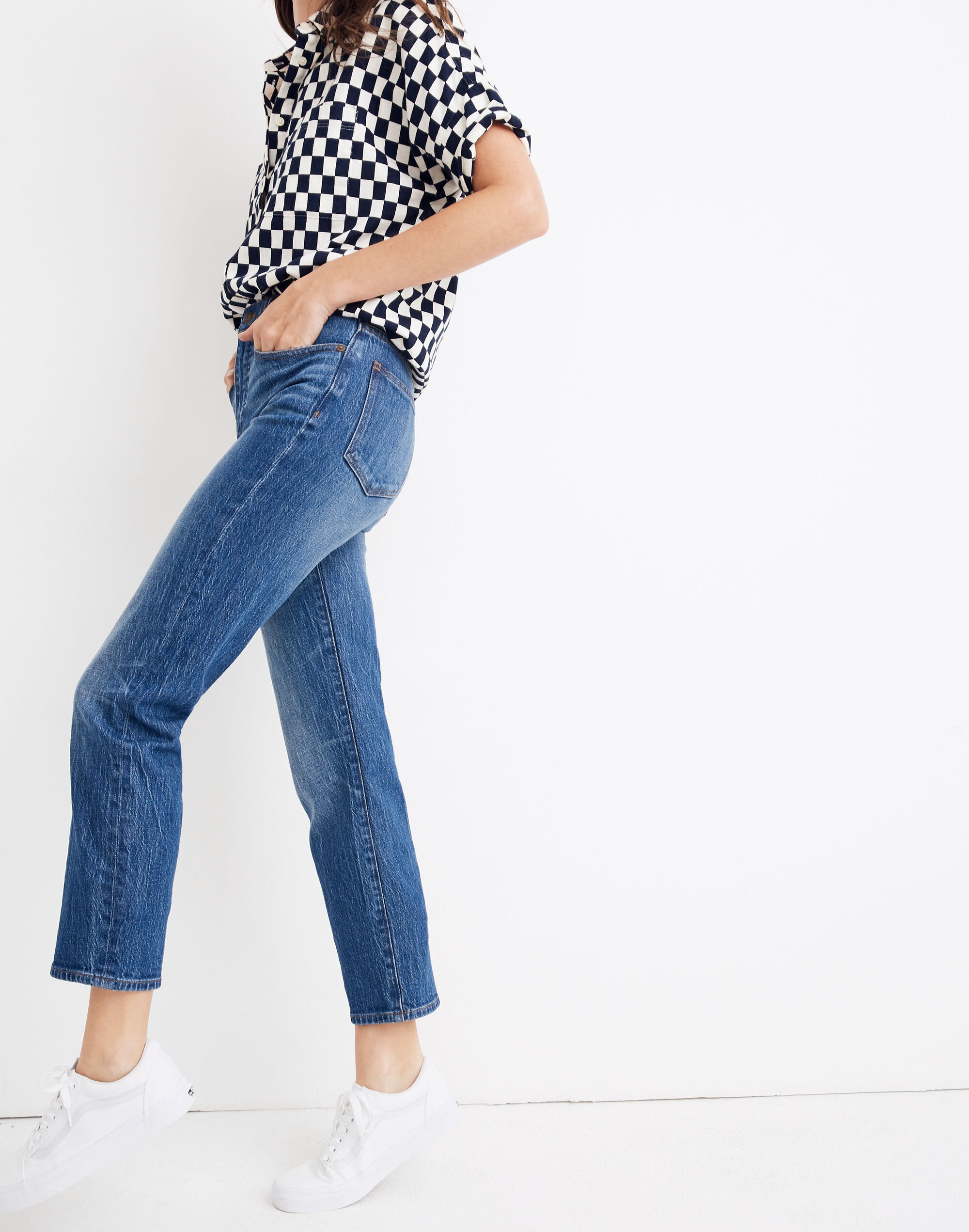Tall Classic Straight Jeans in Fawn Wash