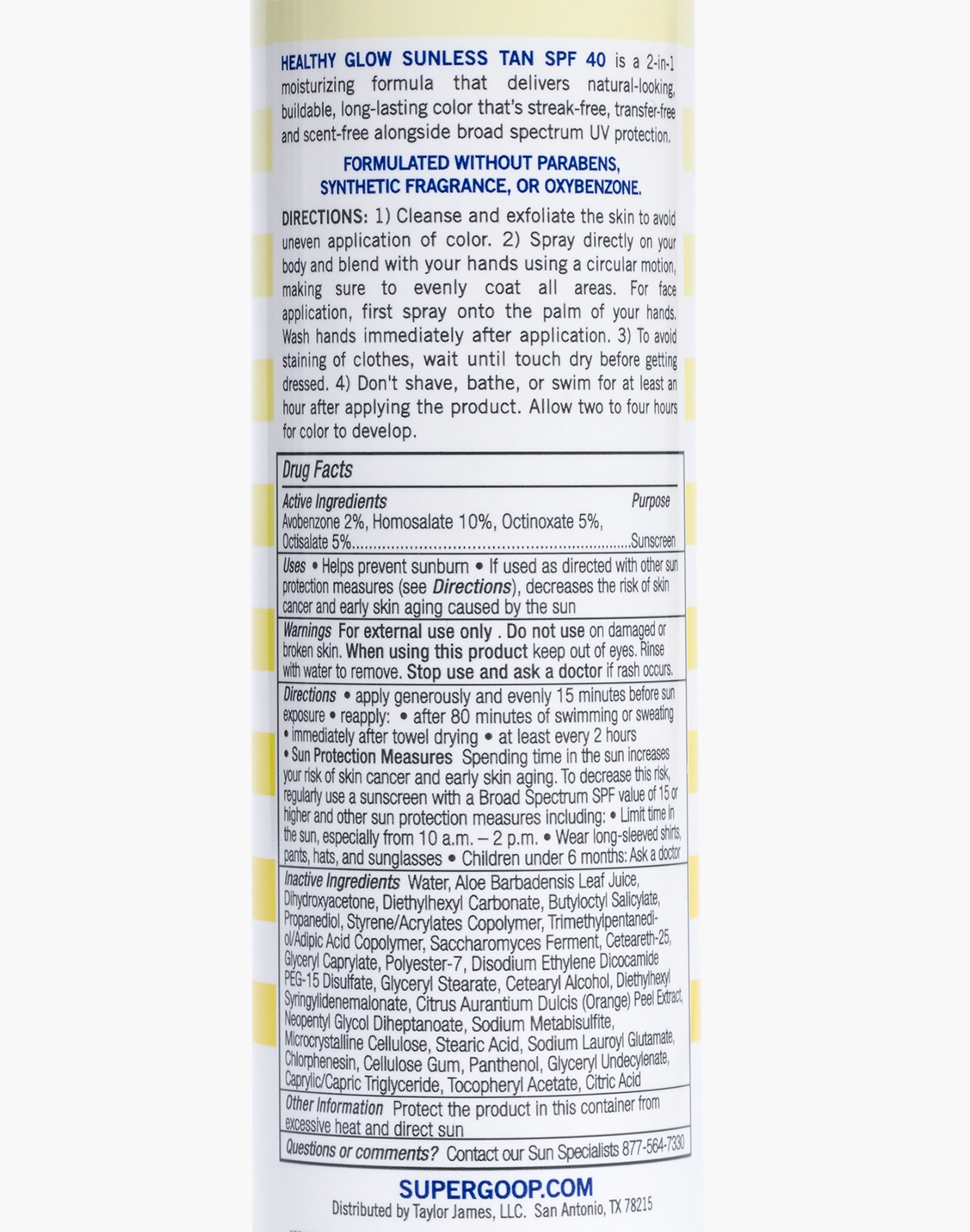 Supergoop!&reg; Healthy Glow Sunless Tan