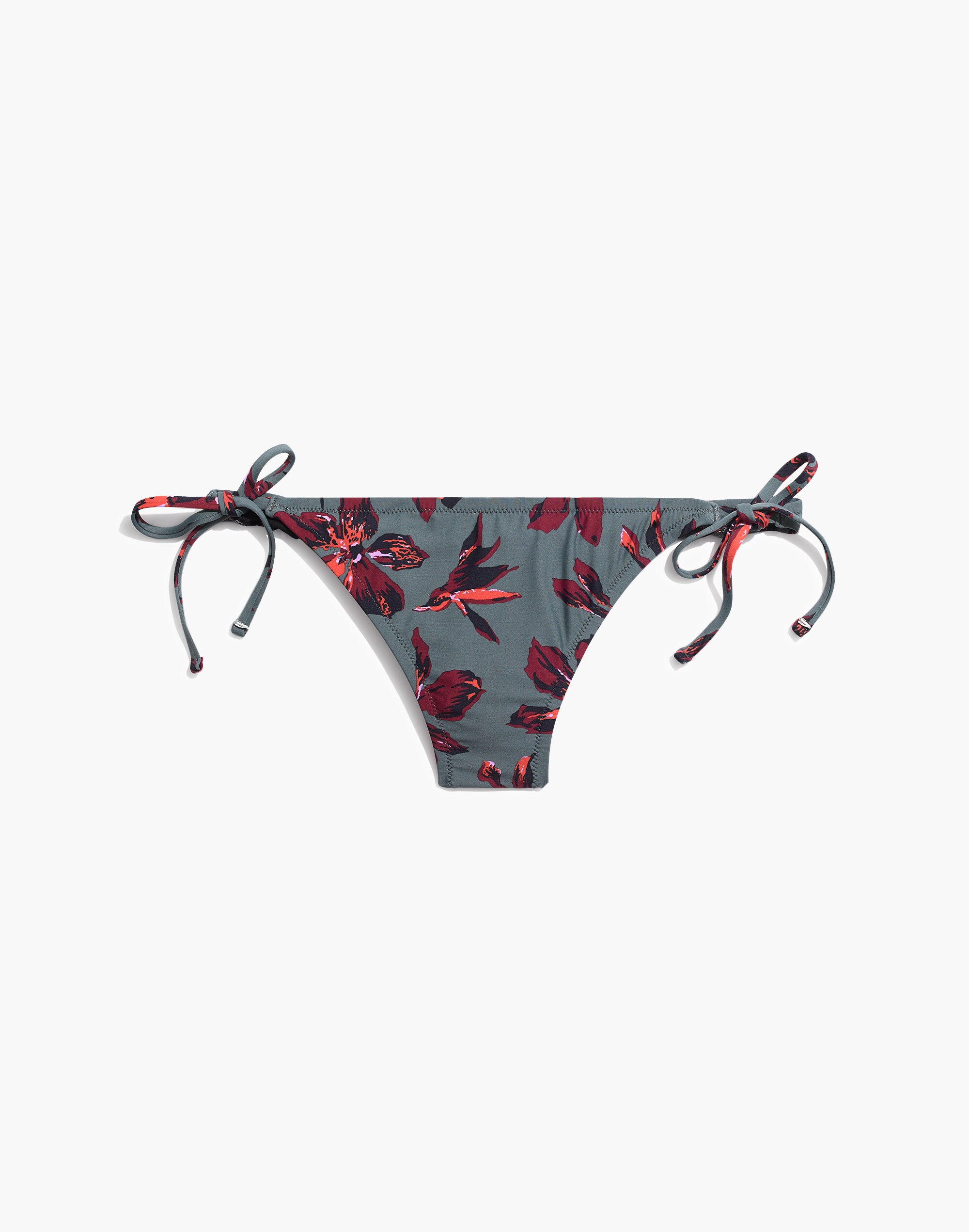 Madewell Hipster String Bikini Bottom in Winter Orchid