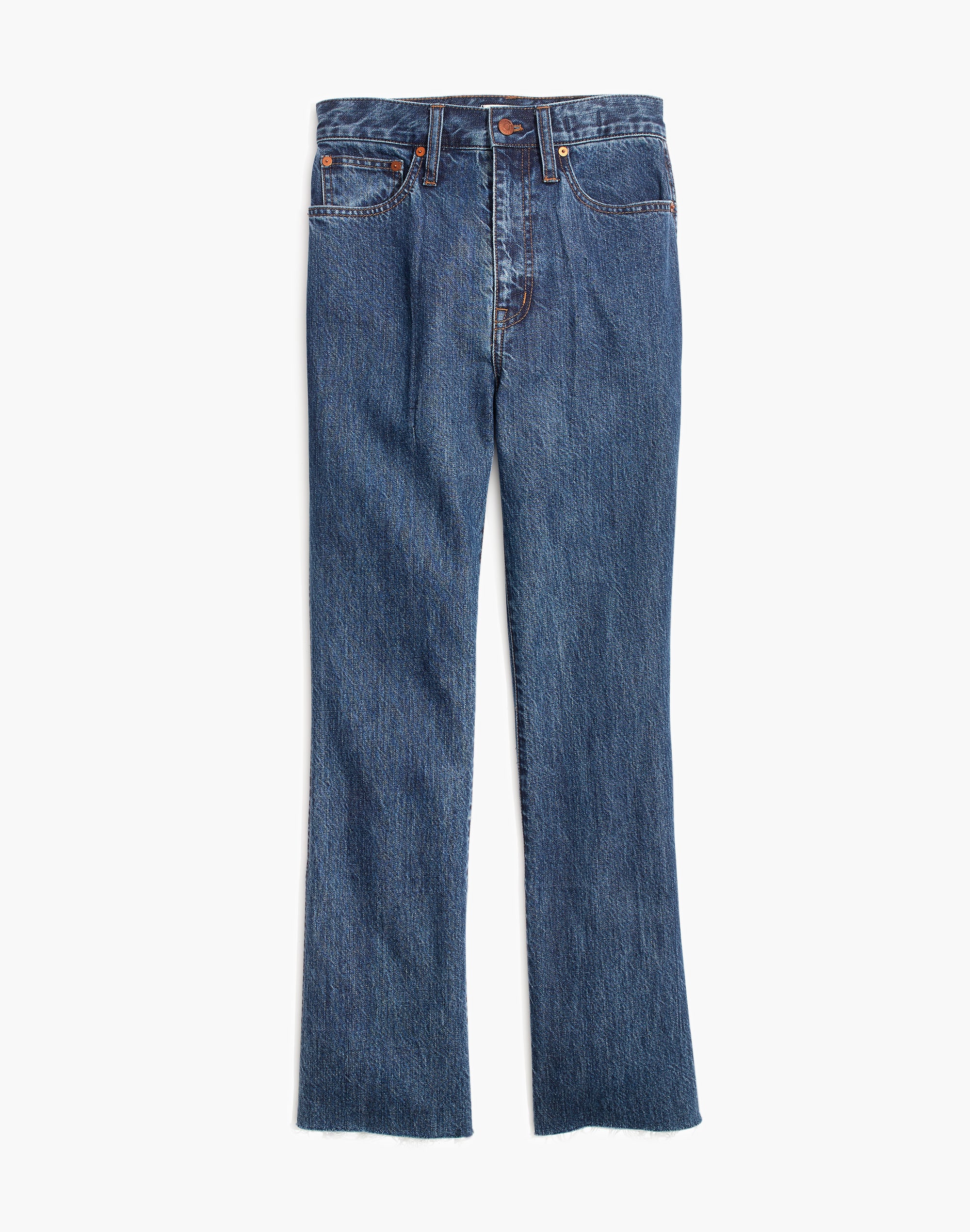 Tall Rigid Demi-Boot Crop Jeans in MacGill Wash