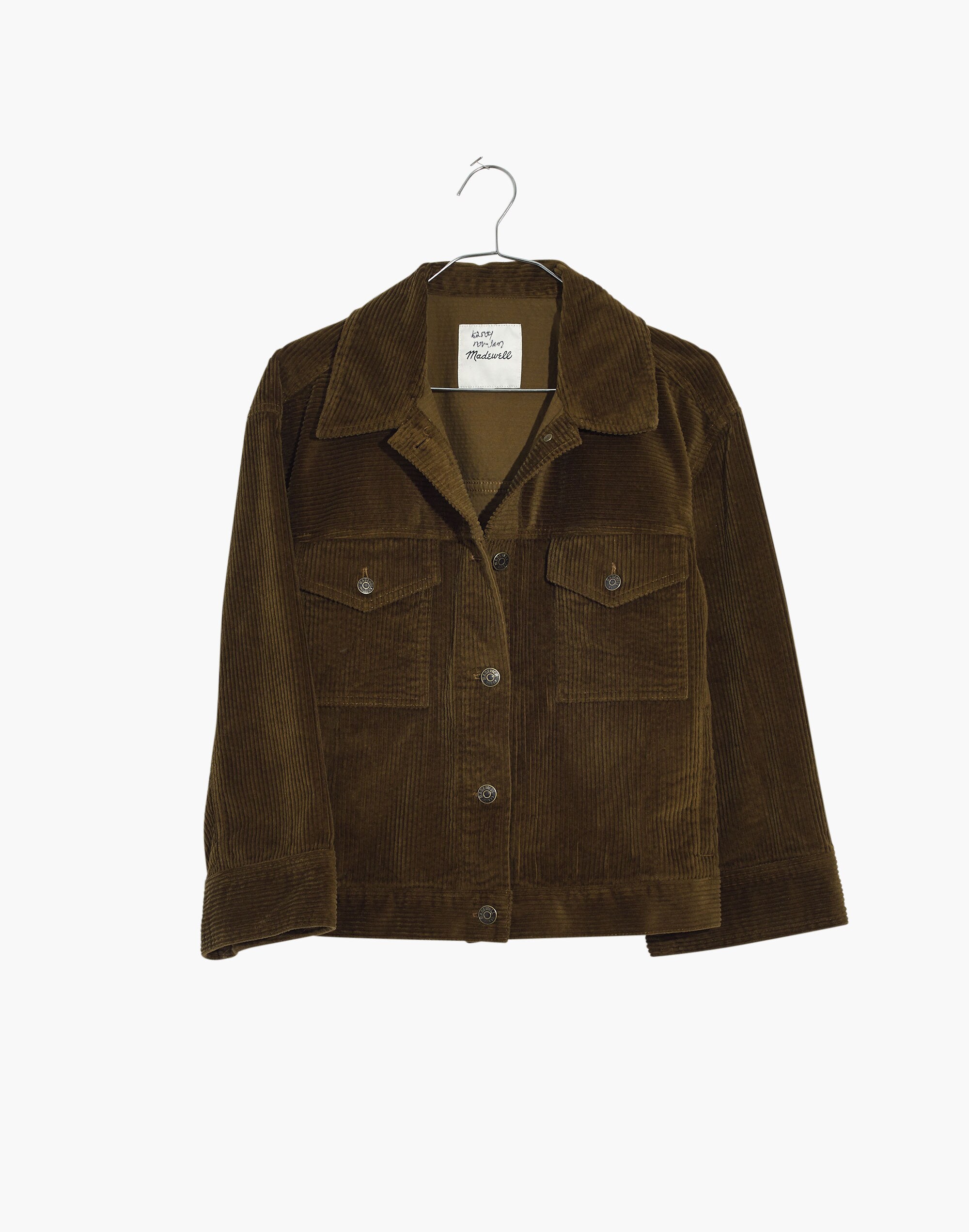 Corduroy Wide-Sleeve Jacket