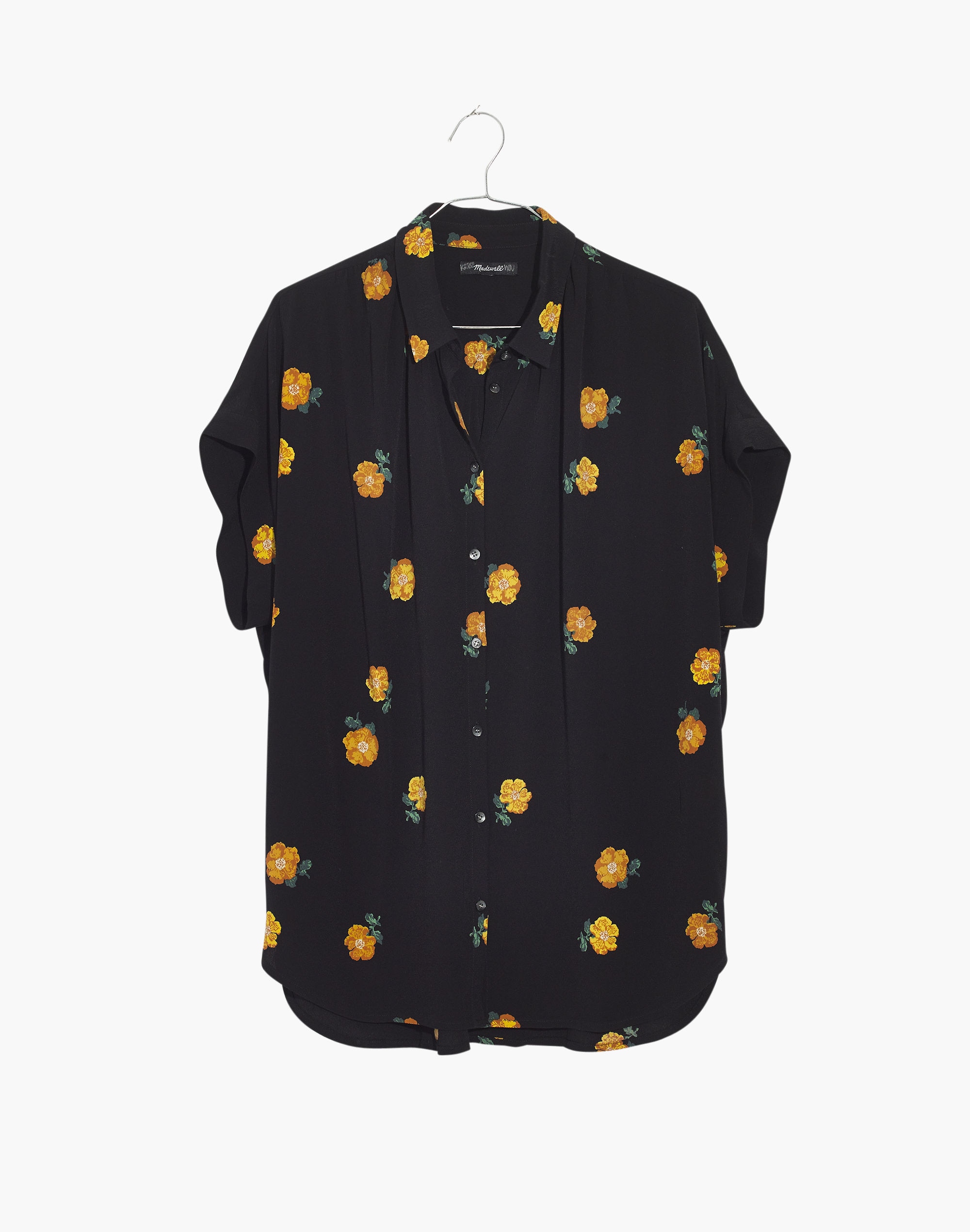 Drapey Central Shirt in Floating Florets