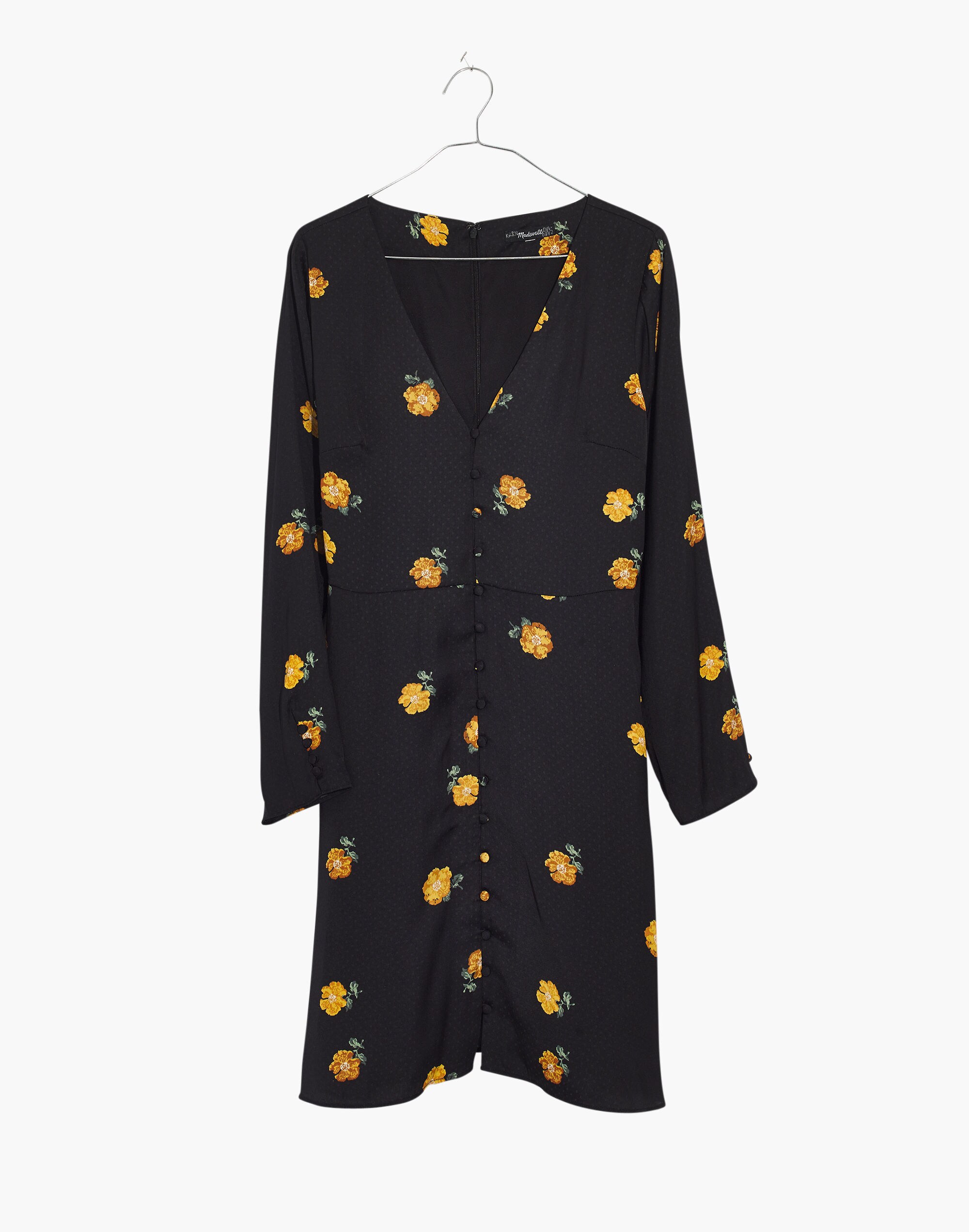 Lilyblossom Button-Front Dress in Floating Florets