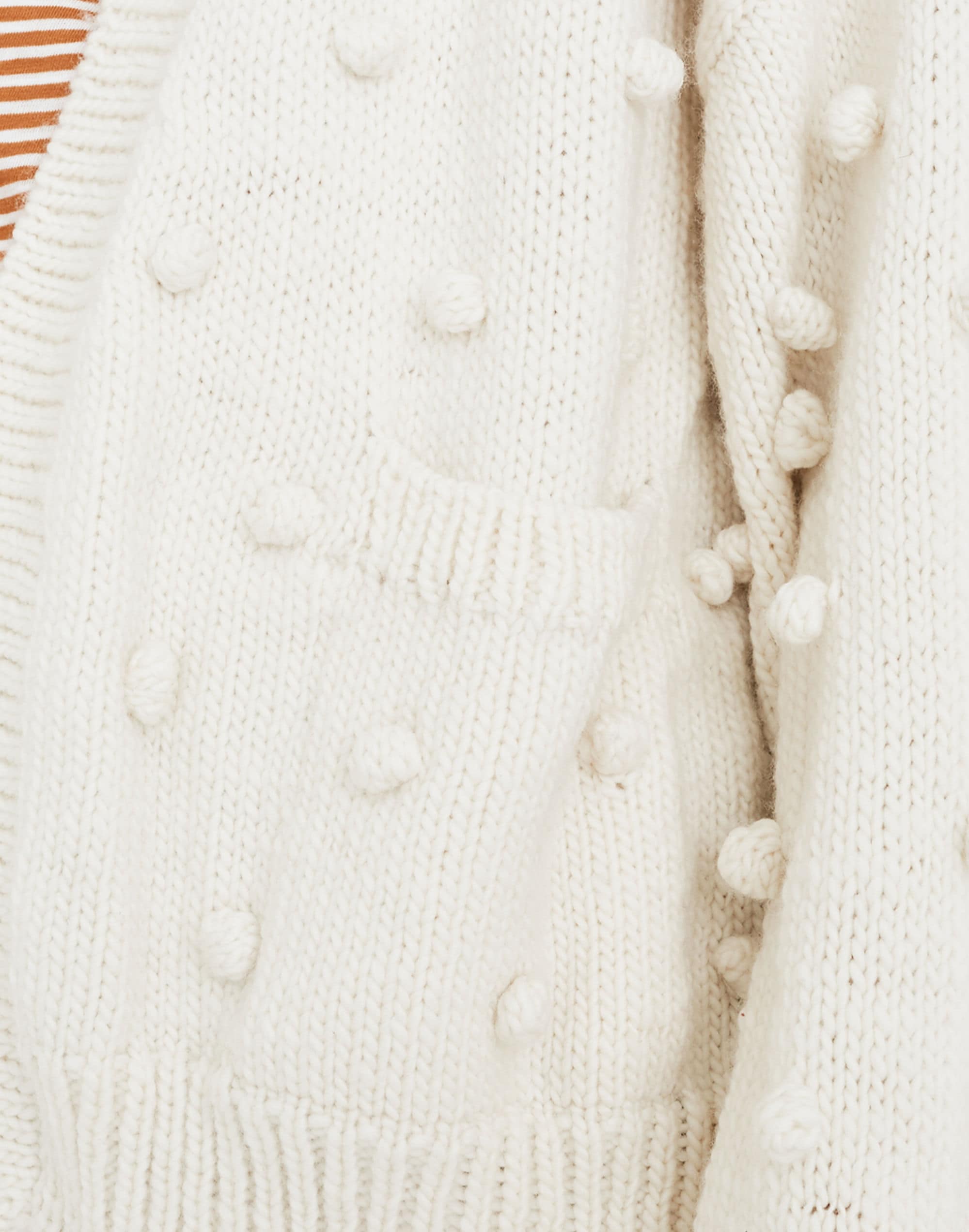 Madewell x Manos del Uruguay&trade; Bobble Cardigan Sweater