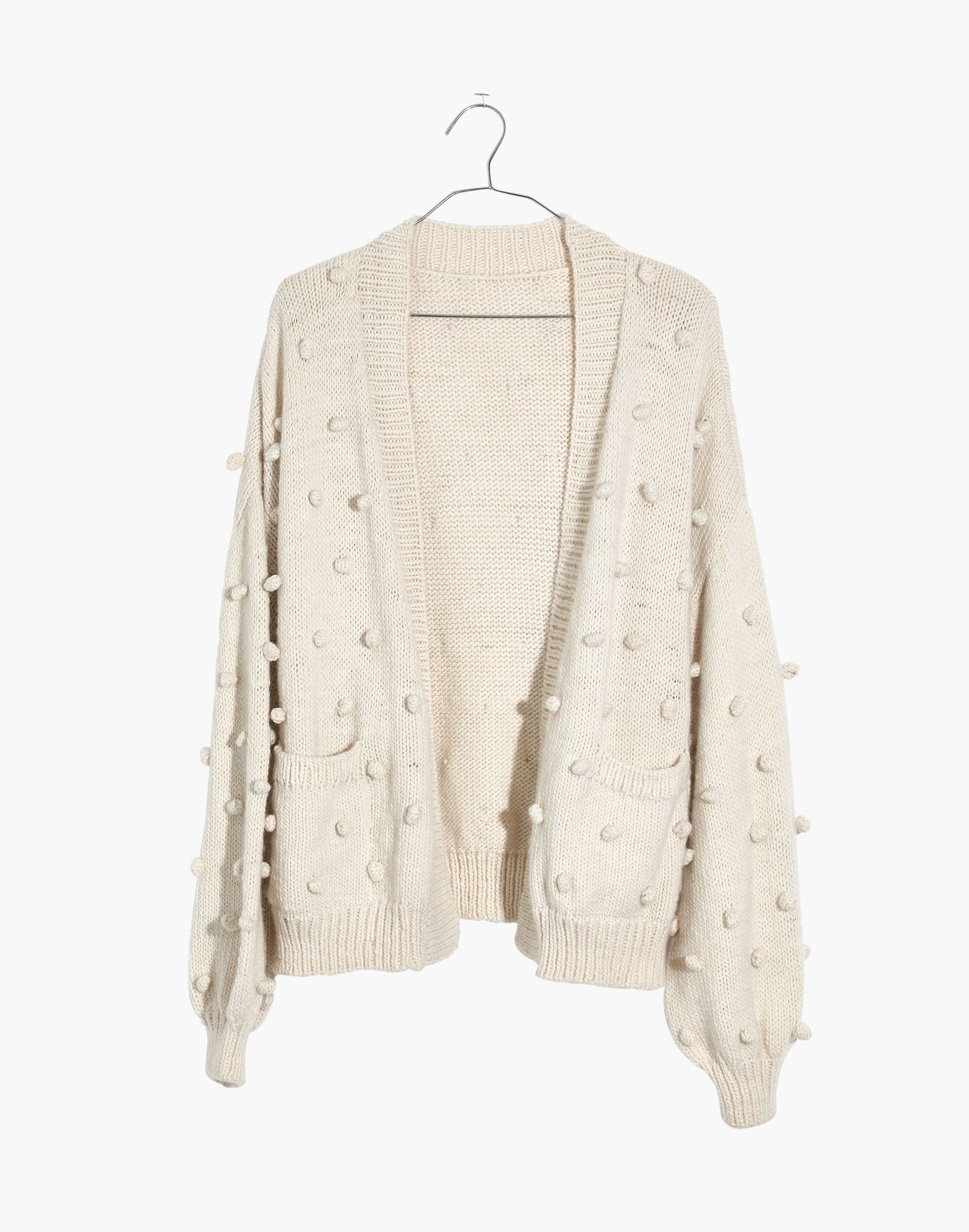 Madewell x Manos del Uruguay&trade; Bobble Cardigan Sweater