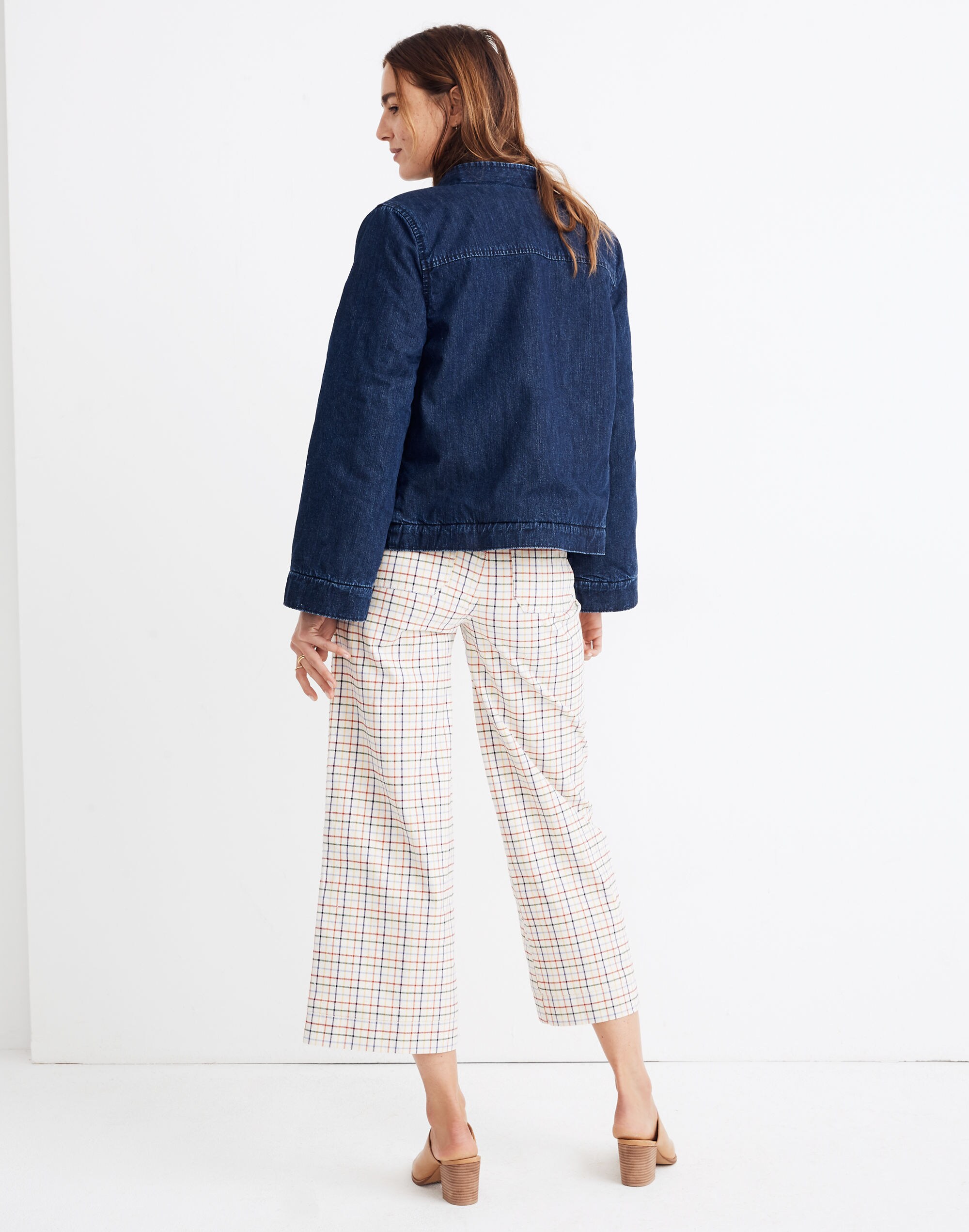 Reversible Sherpa Jean Jacket