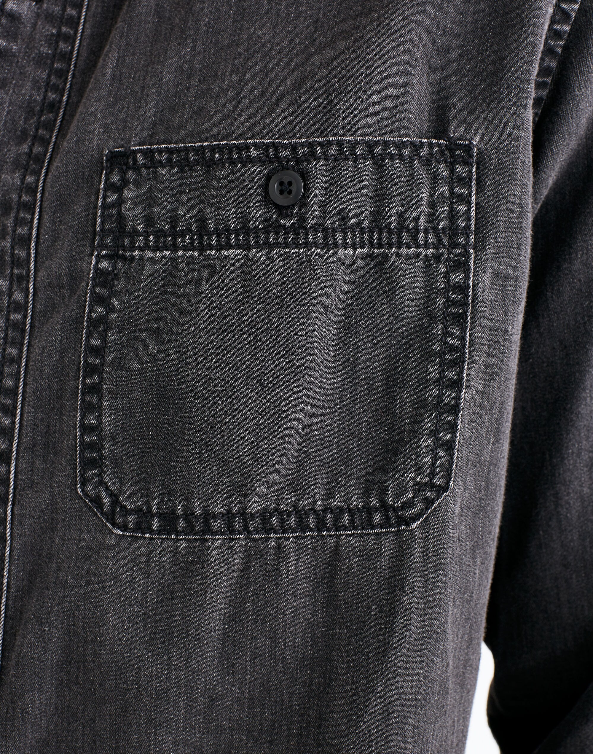 Denim Button-Down Shirt in Cutler Wash