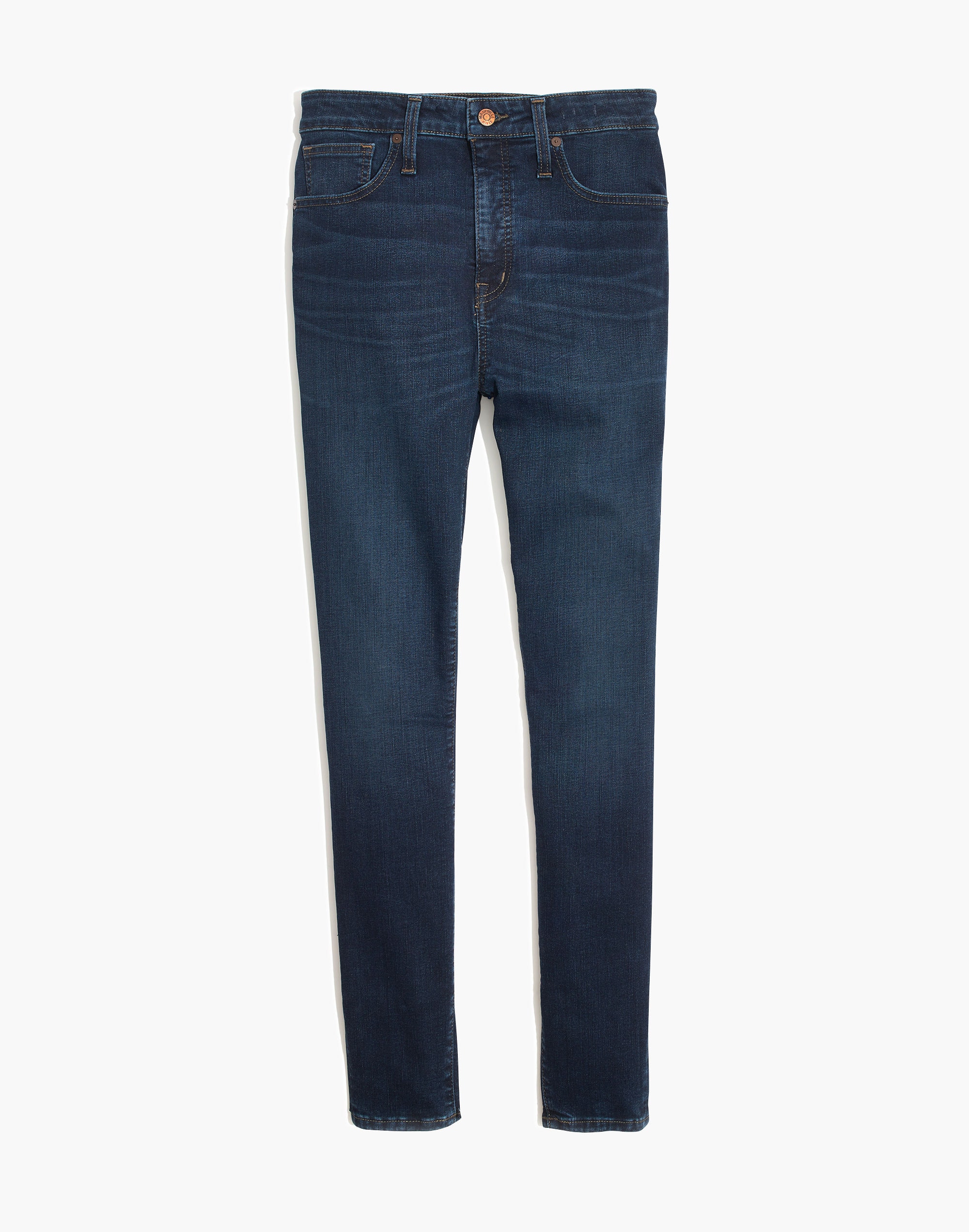 Tall Curvy High-Rise Skinny Jeans in Hayes Wash