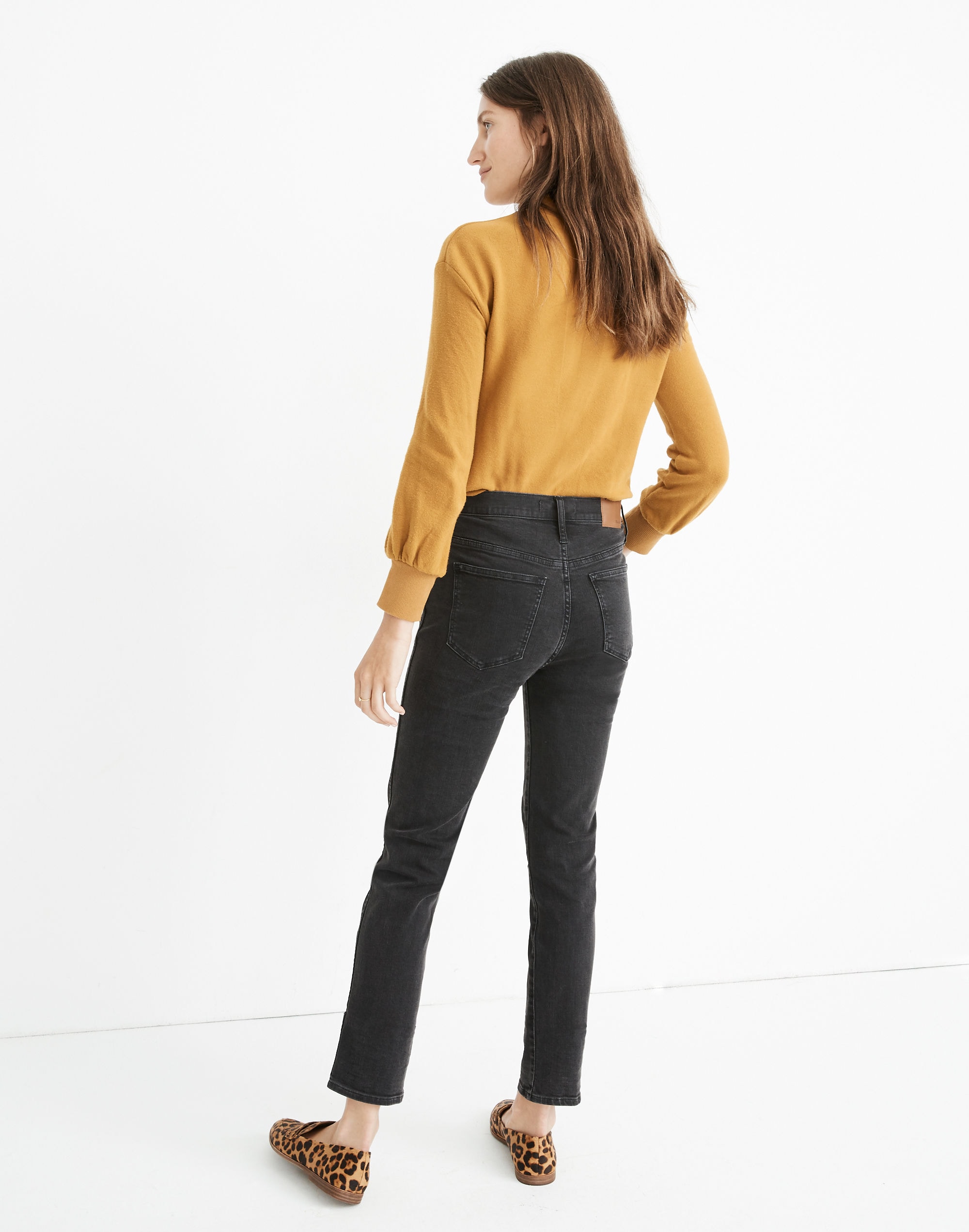 Stovepipe Jeans in Lunar Wash: Button-Front Edition