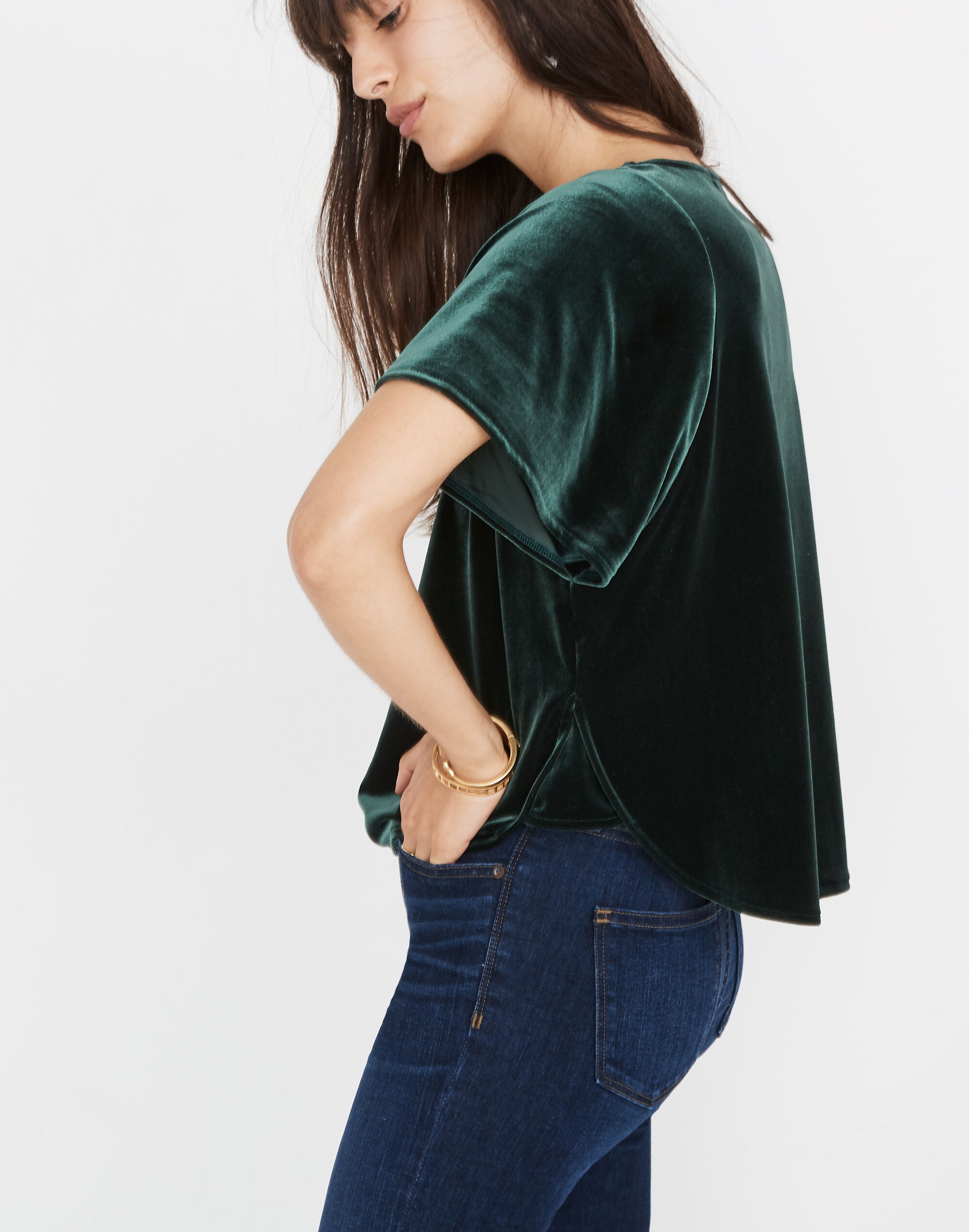 Velvet Butterfly Top