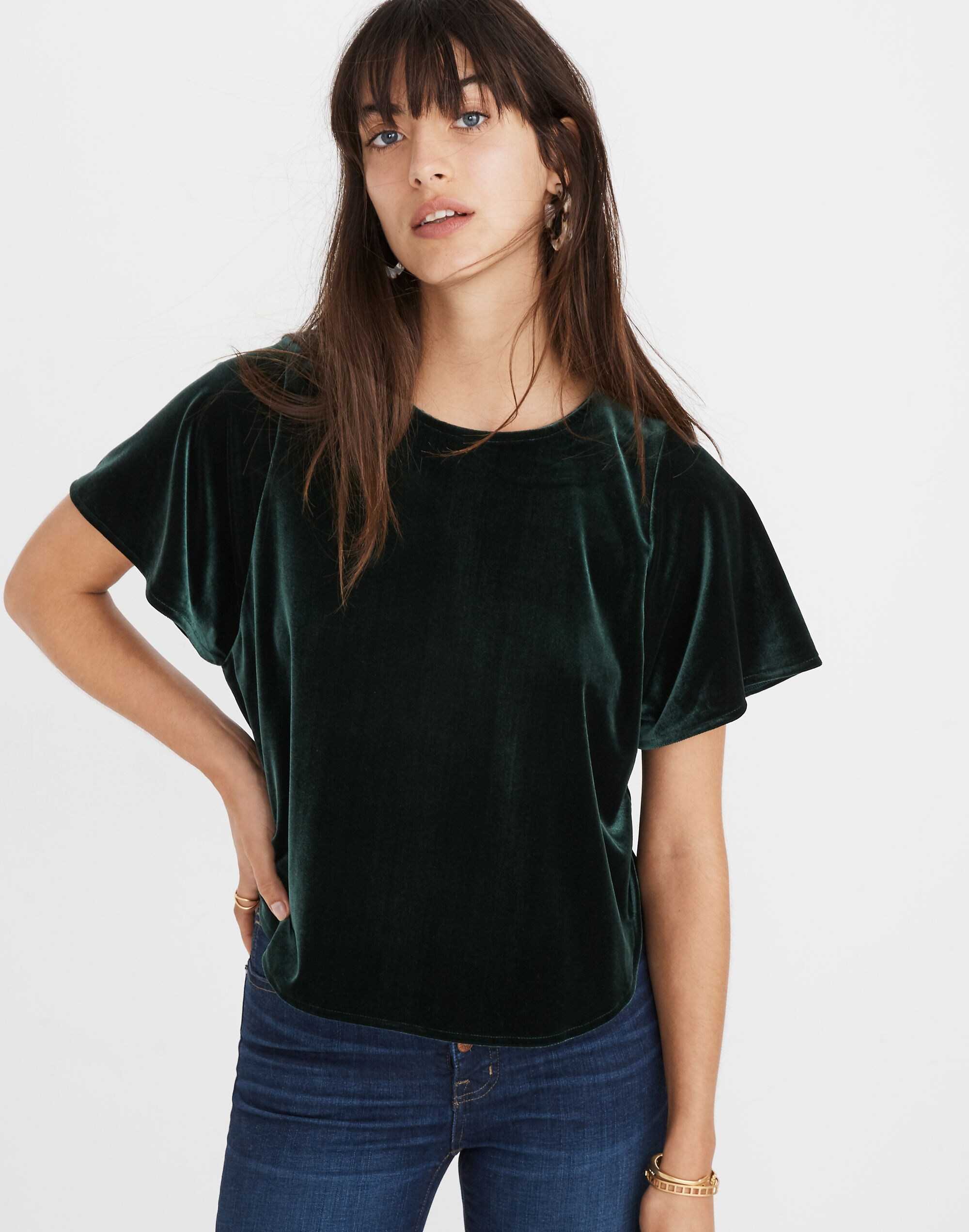 Velvet Butterfly Top