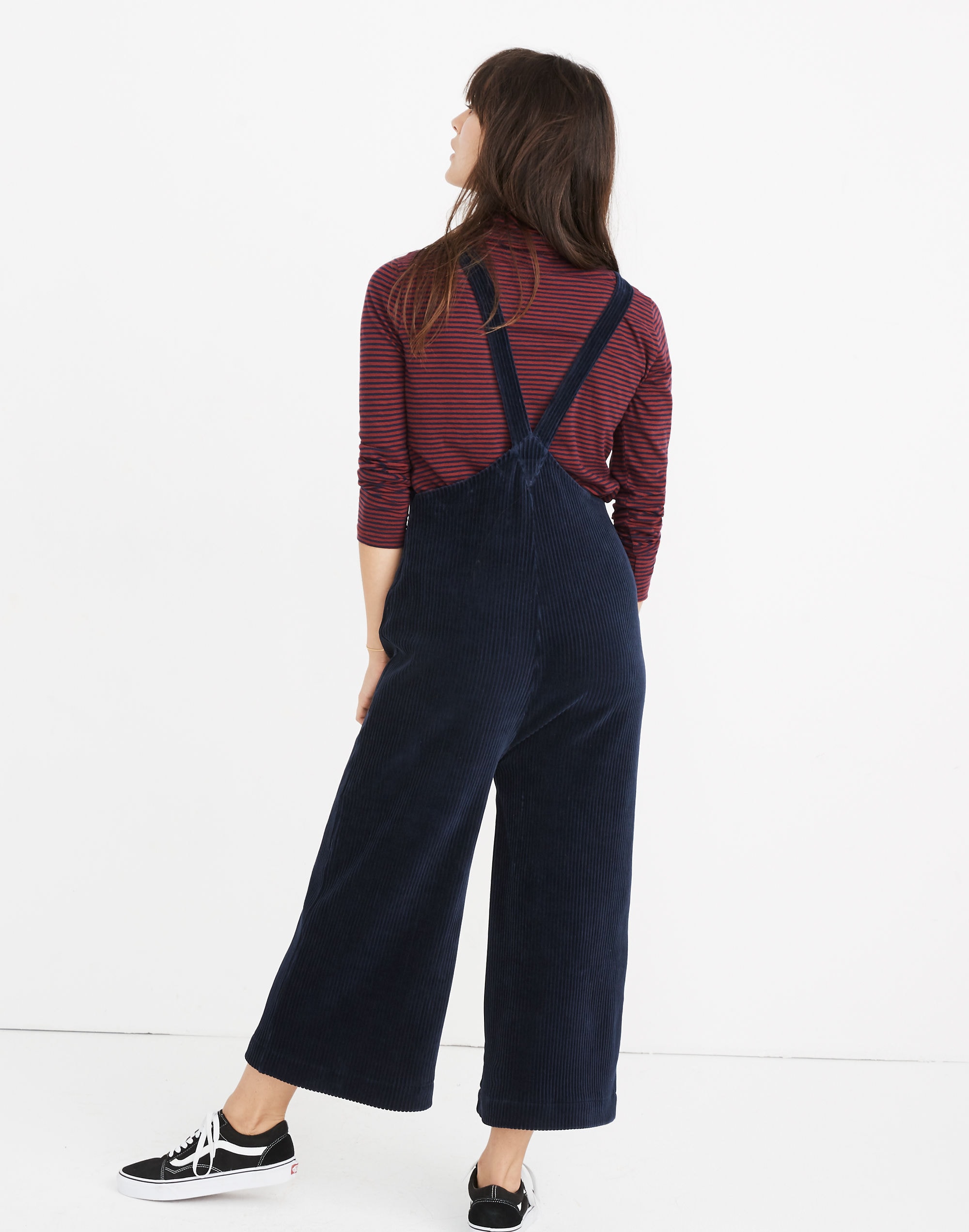Texture &amp; Thread Velour Corduroy Overalls